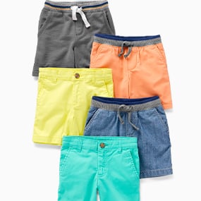 10-12 Kids Grey//Black Carters Big Boys Pull-On Mesh Shorts