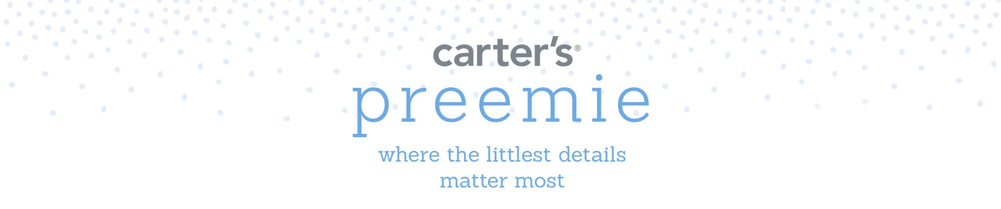 Carters Preemie Size Chart