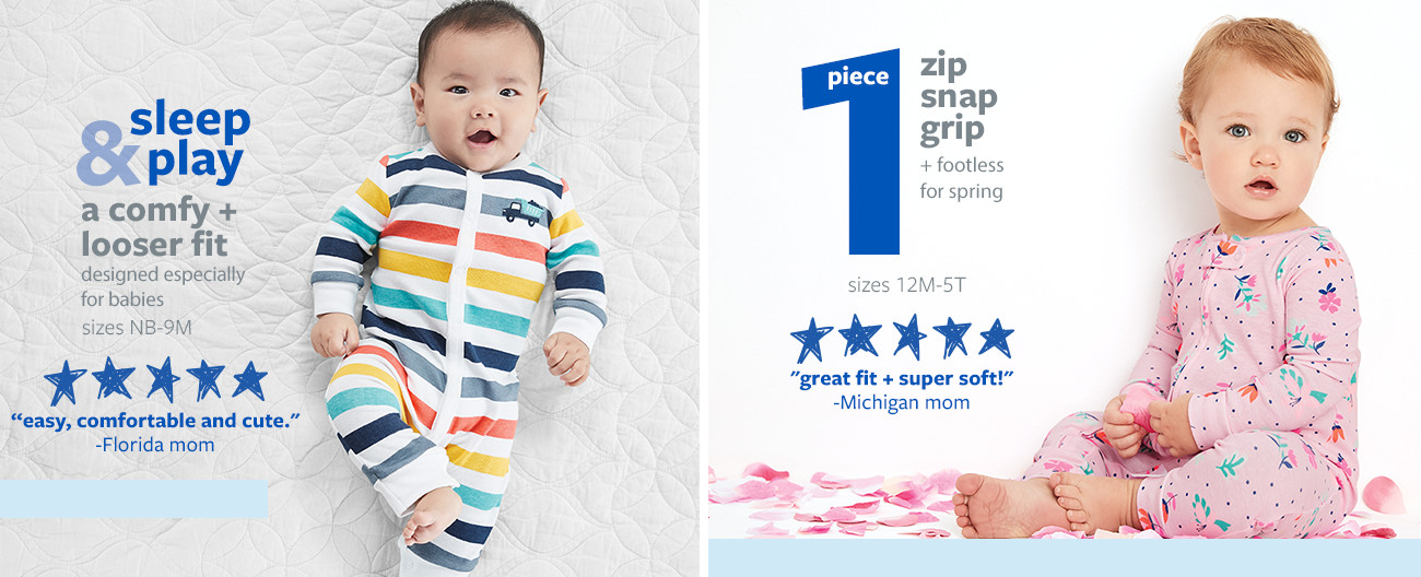 pj shop footie pajamas baby toddler kids pajamas carters carter baby size chart