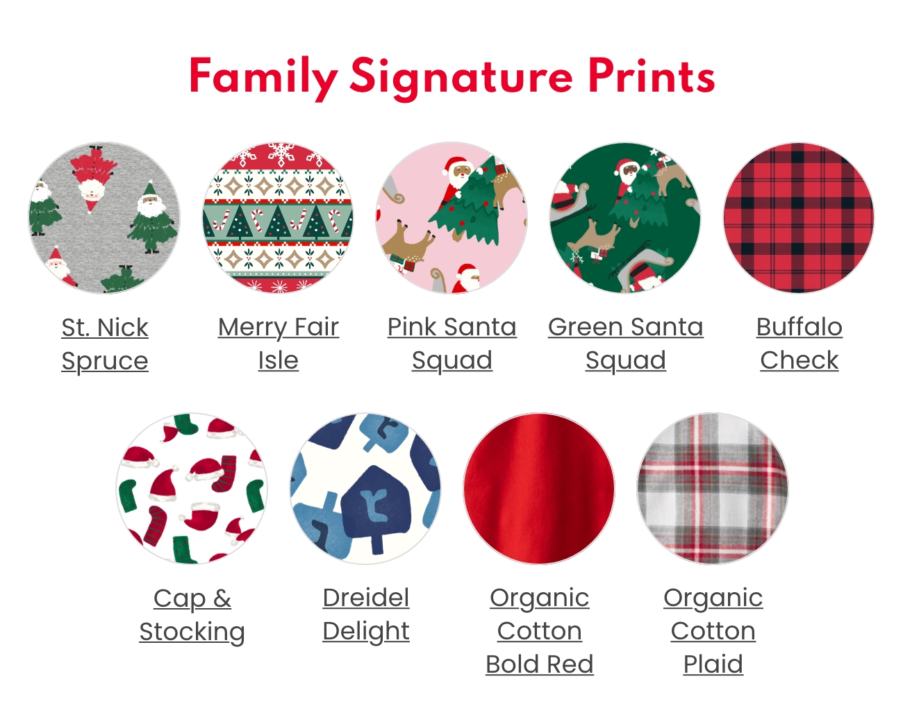 Holiday Family Pajamas | Carter's | Free Shipping