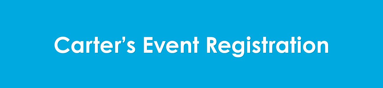 Carter's Event Registration
