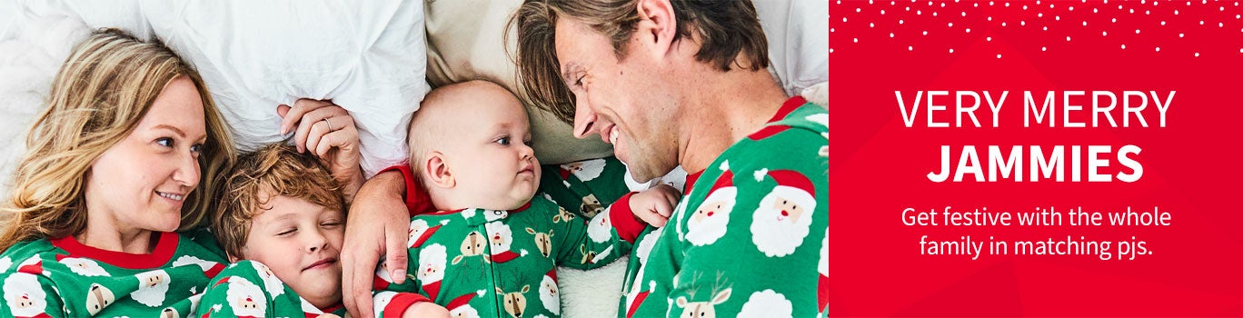 carter's holiday pajamas