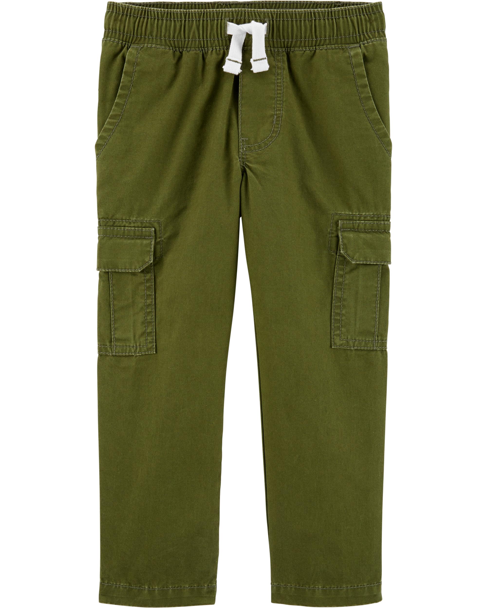 carters pull on denim pants
