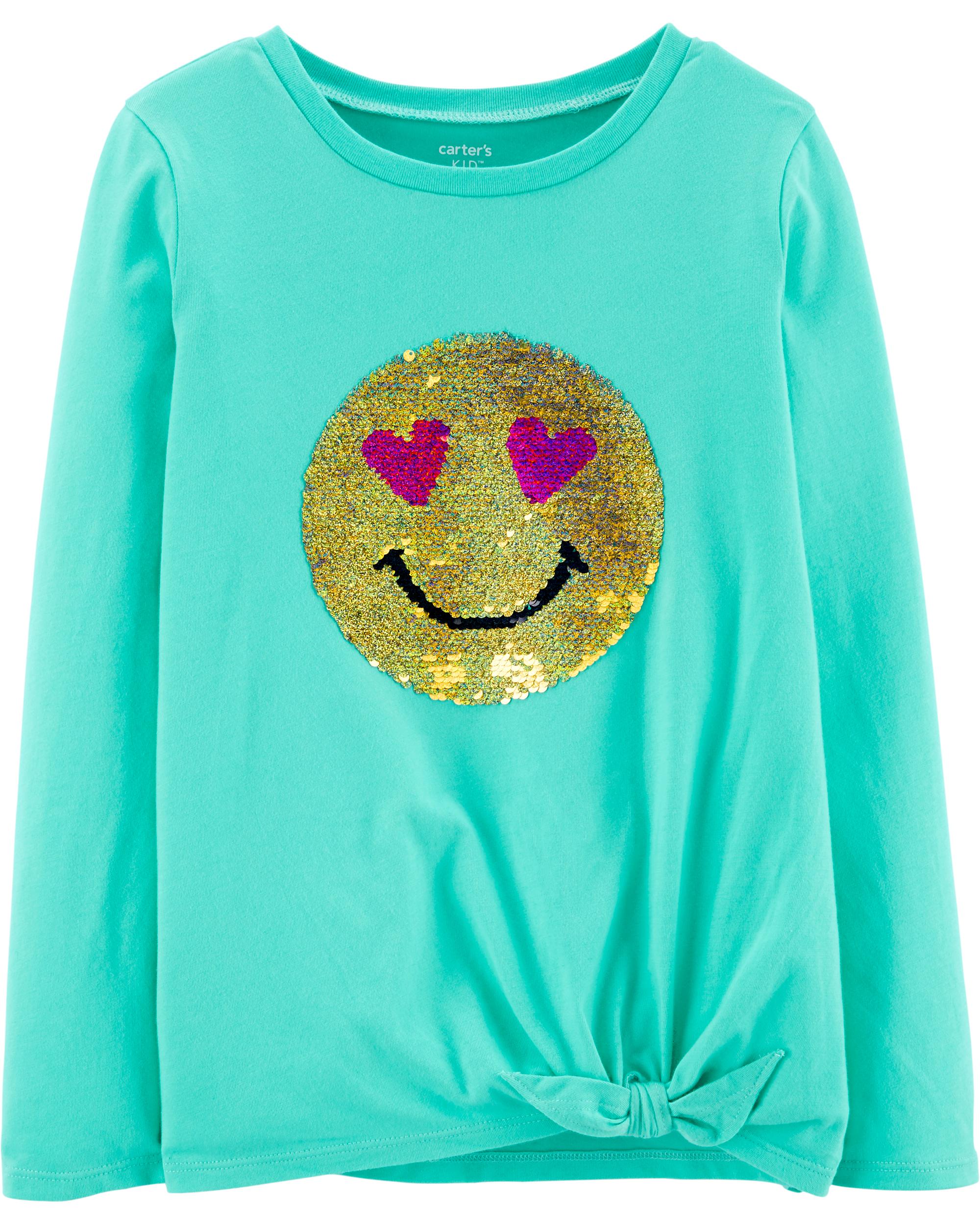 carters flip sequin shirt