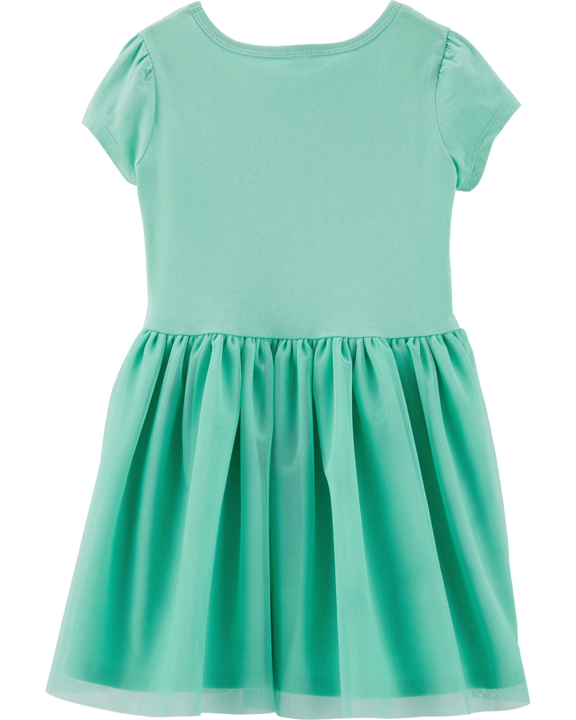 Baby Mint Tutu Jersey Dress