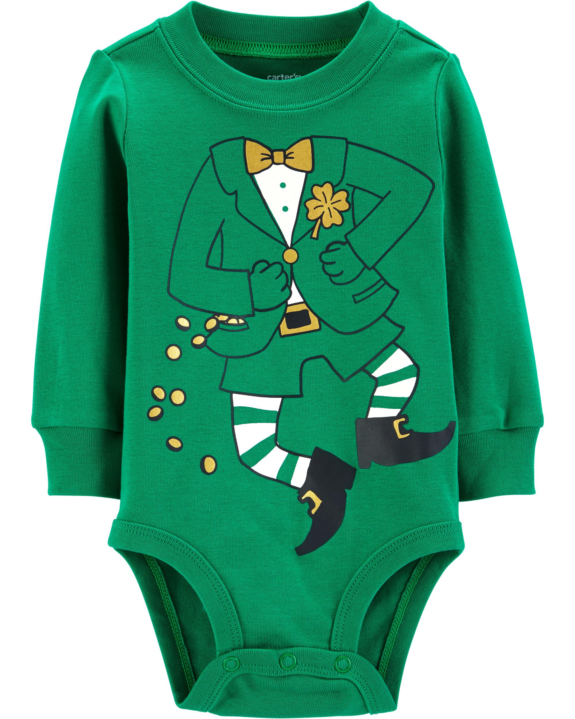 St Patrick/'s Day Leprechaun Costume All Over Toddler T Shirt