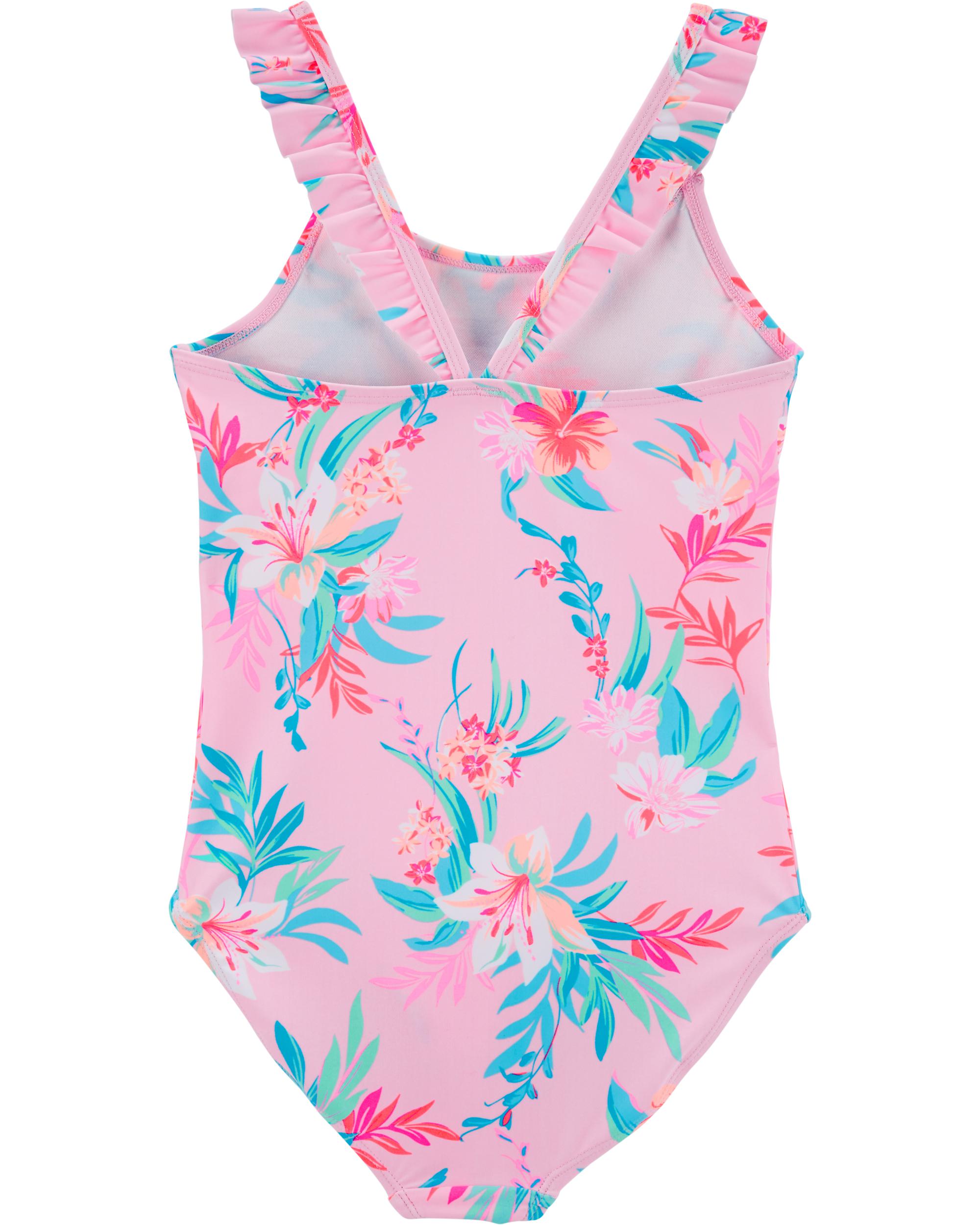 OshKosh Tropical Floral One Piece Swimsuit | carters.com