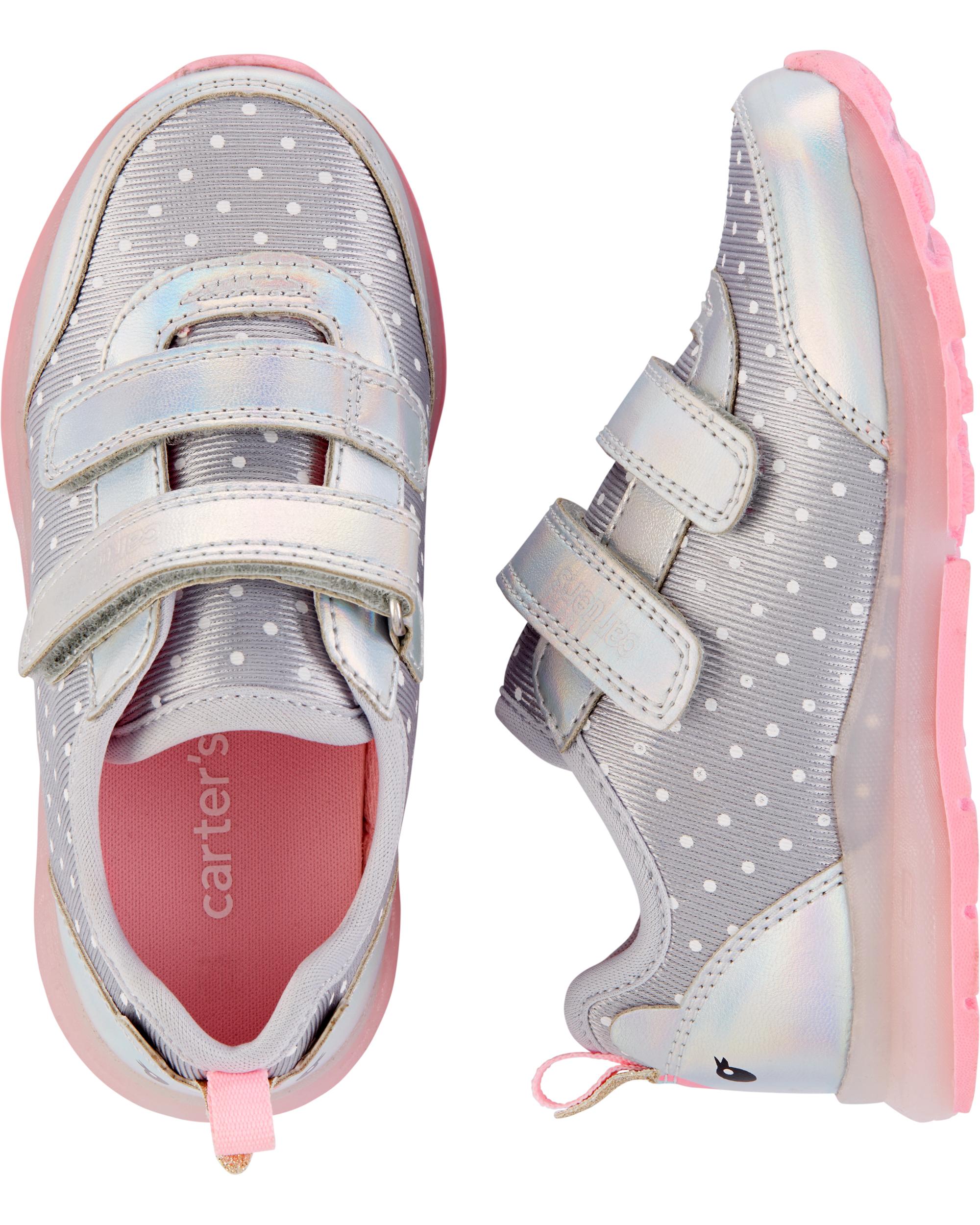 carter's light up sneakers