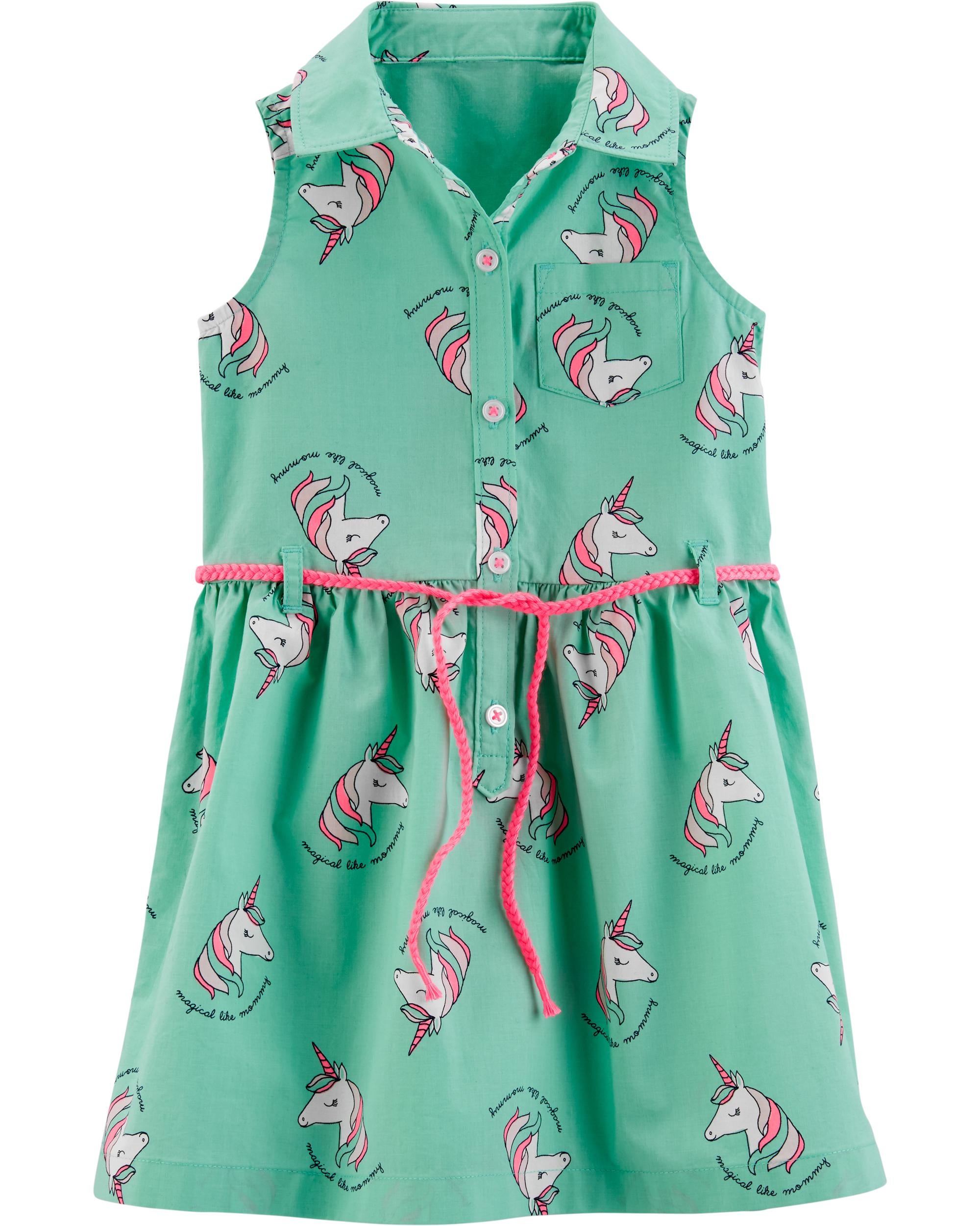 carter's unicorn dress