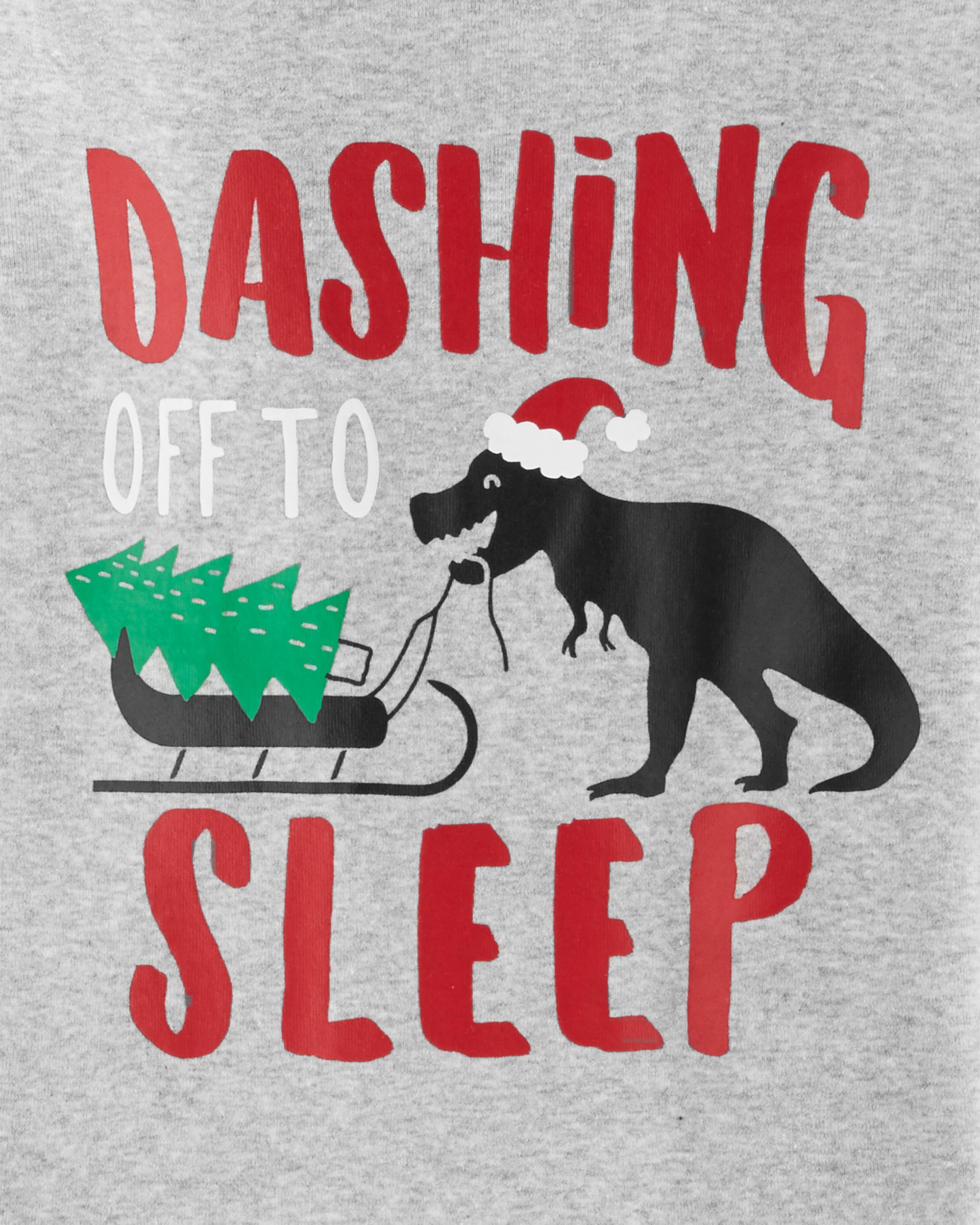 2-Piece Christmas Dinosaur Snug Fit Cotton &amp; Fleece PJs | carters.com