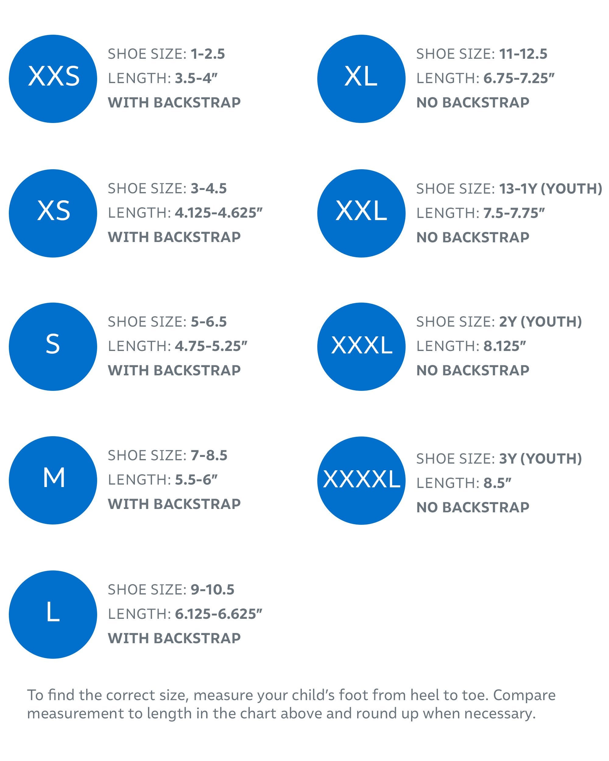 Carter S Kids Shoes Size Chart