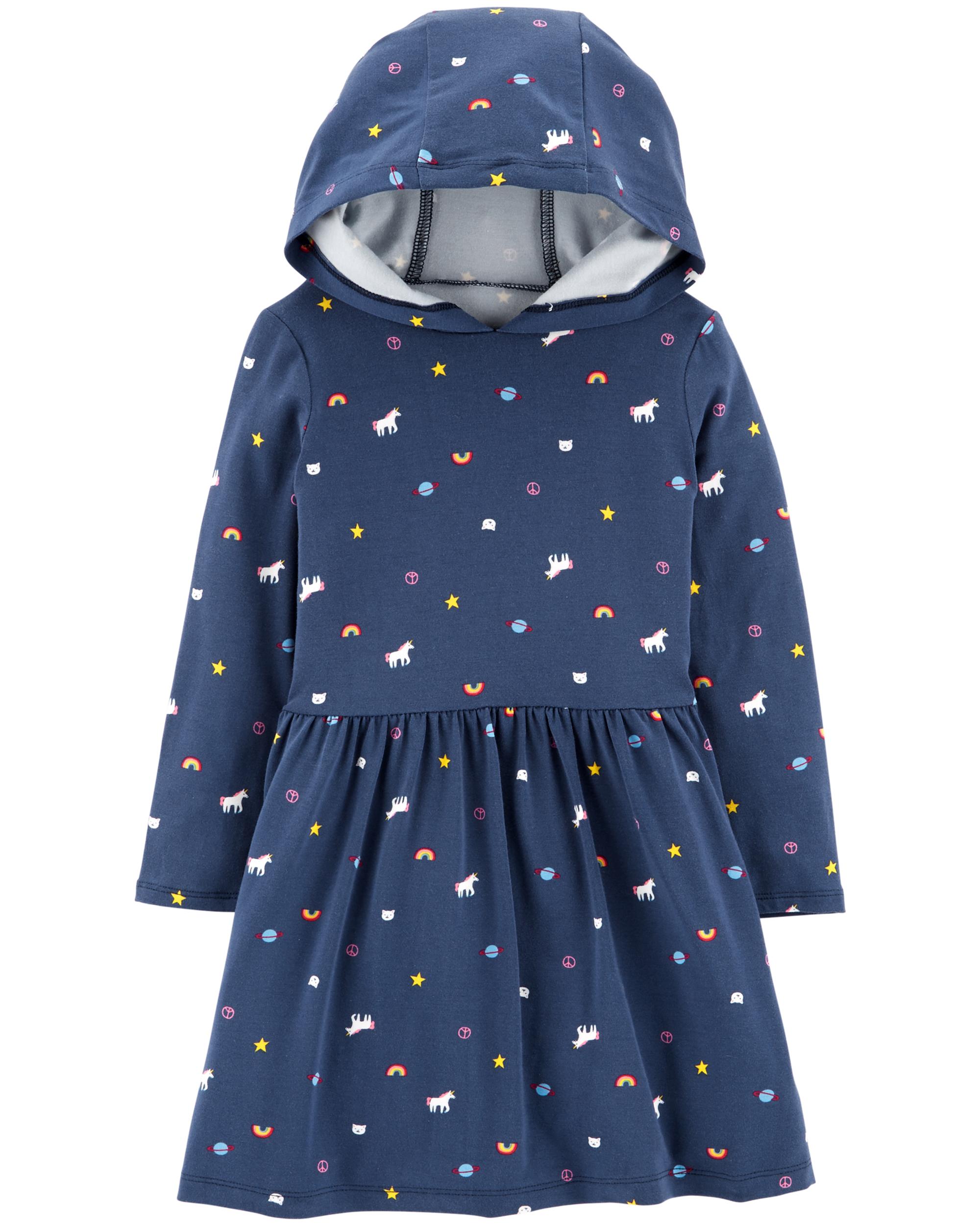 Hooded Unicorn Dress | carters.com