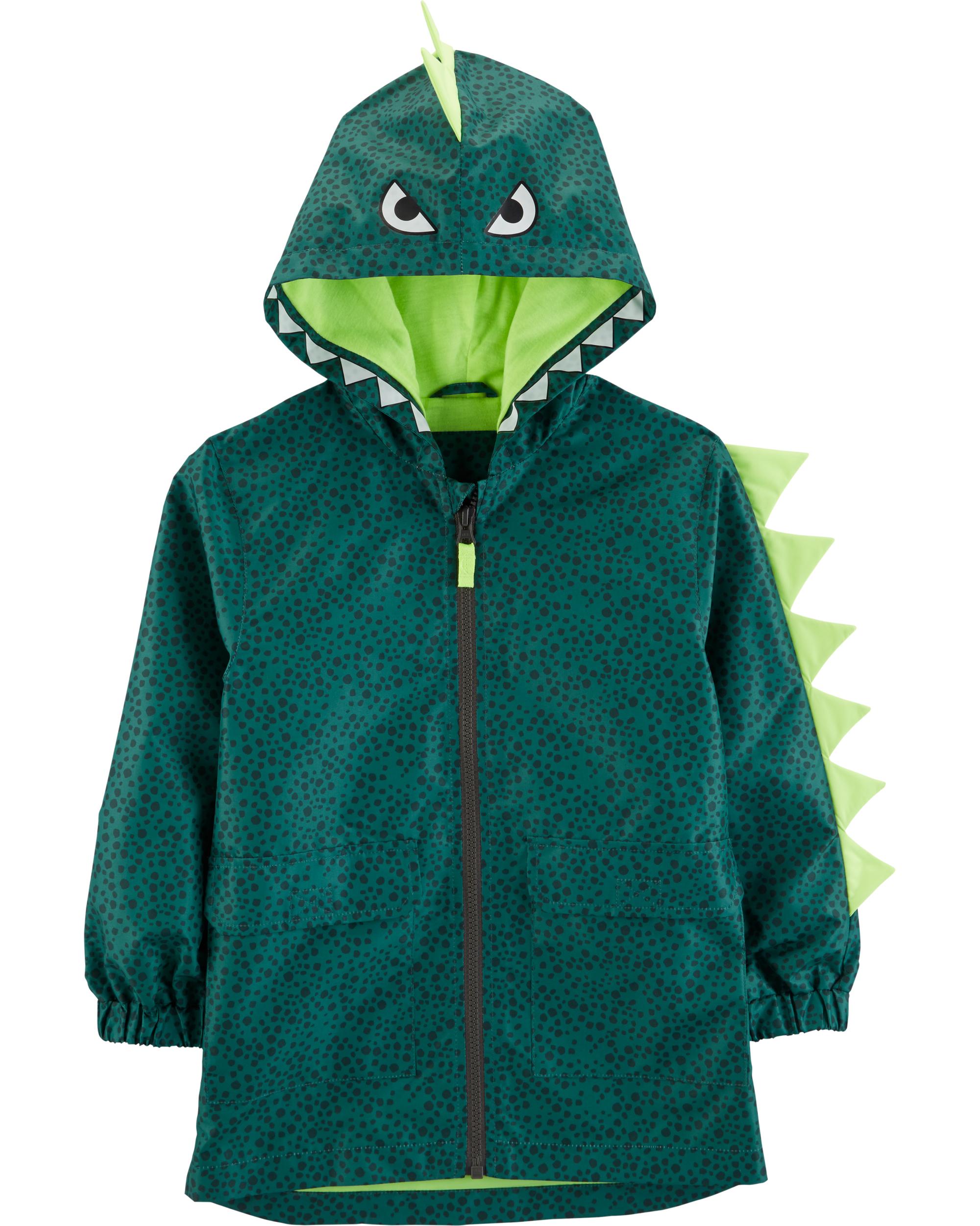 kidorable dinosaur raincoat