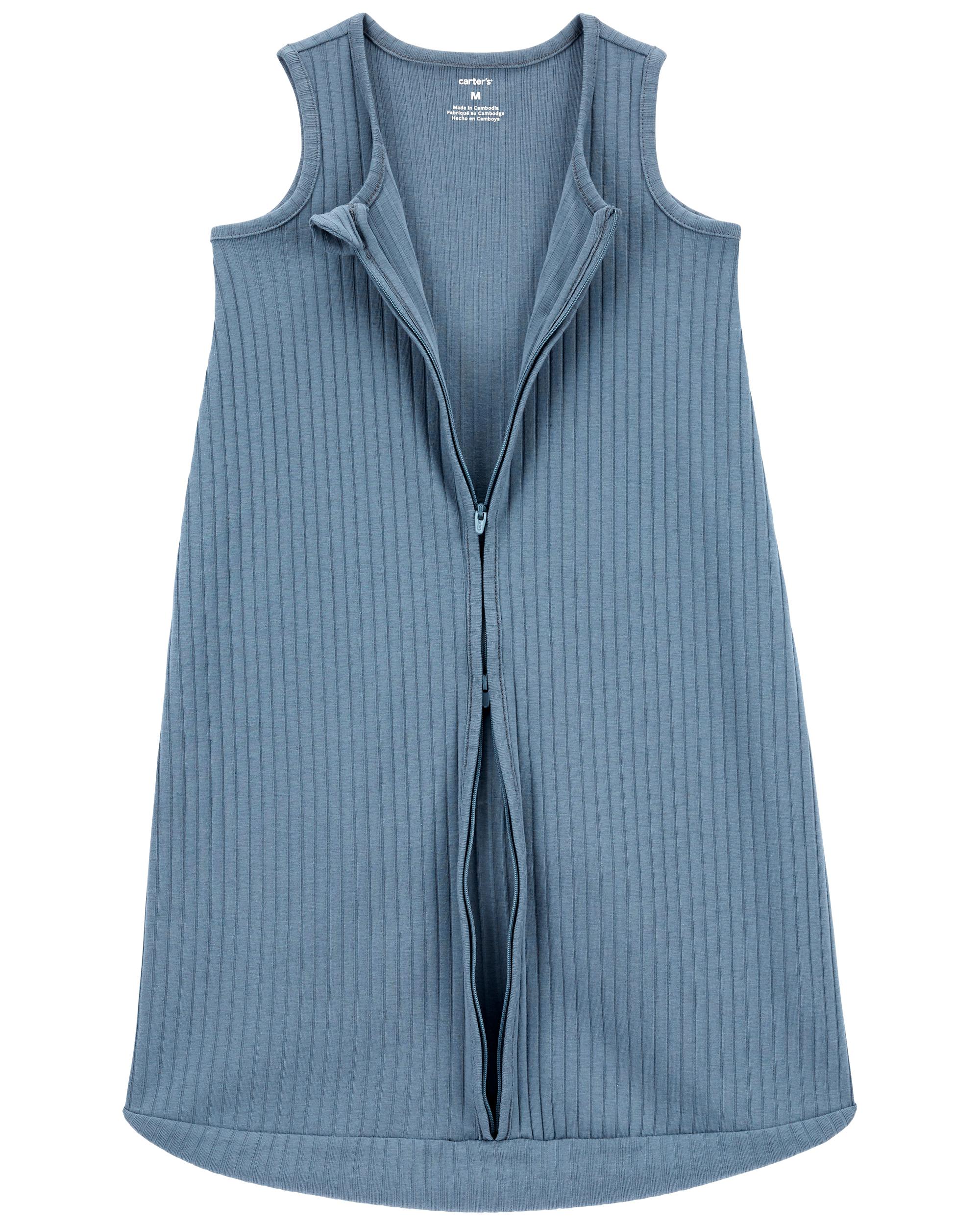 Blue Baby 2Way Zip Wearable Blanket