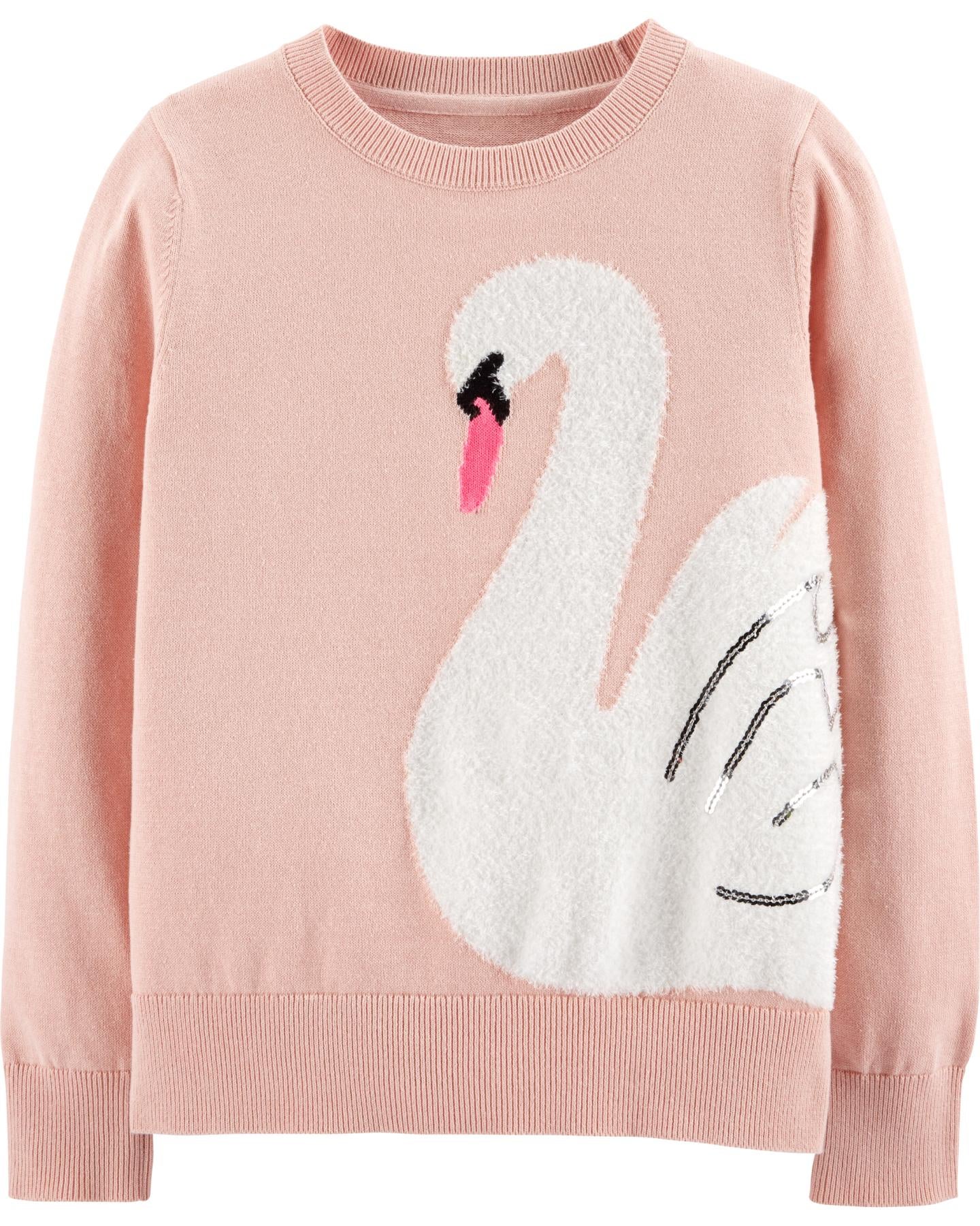 carters swan pajamas