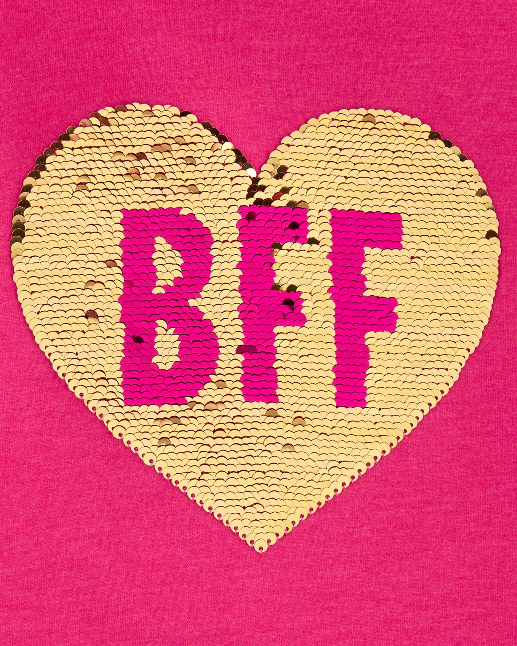 flip sequin heart shirt