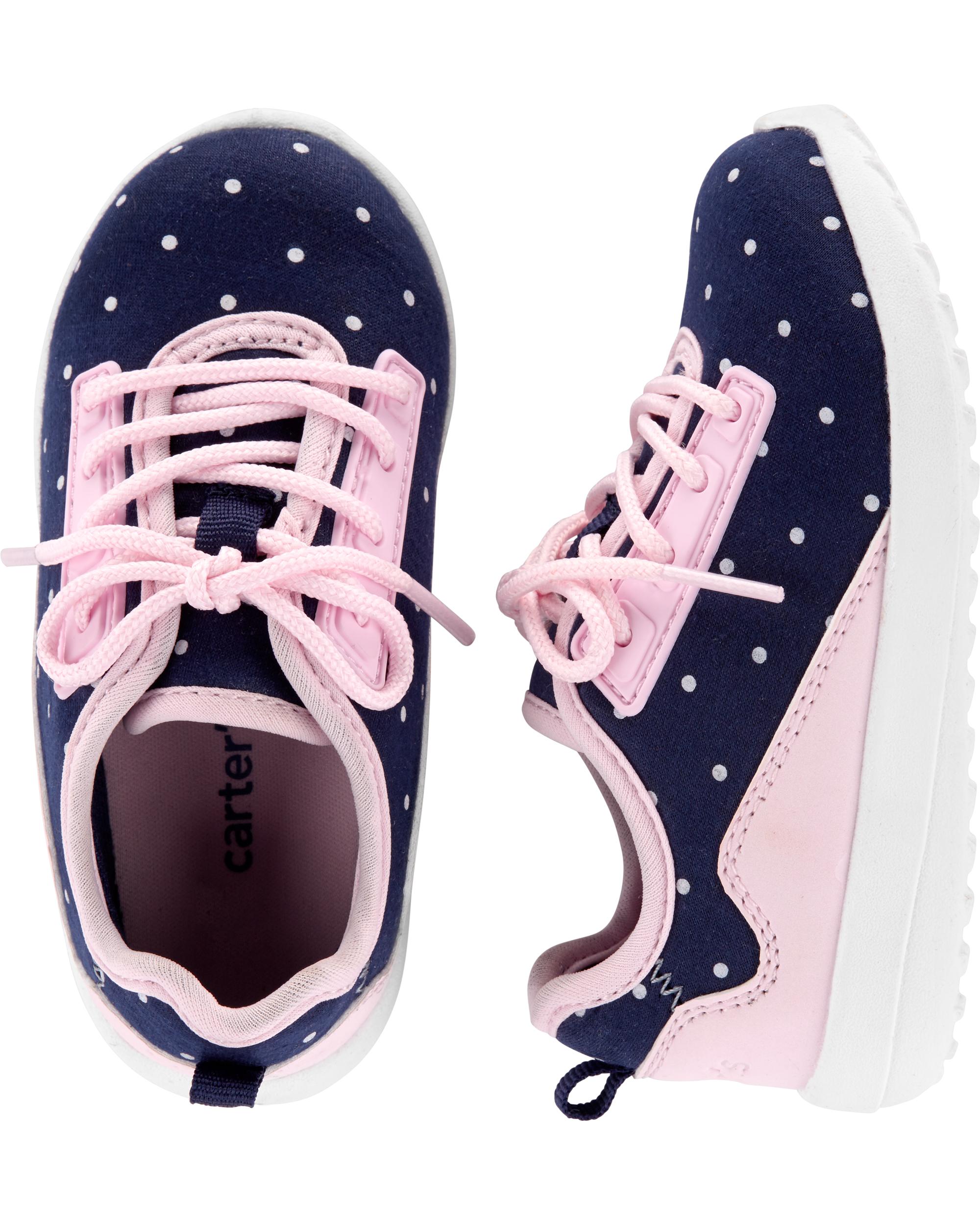Carter's Polka Dot Athletic Sneakers