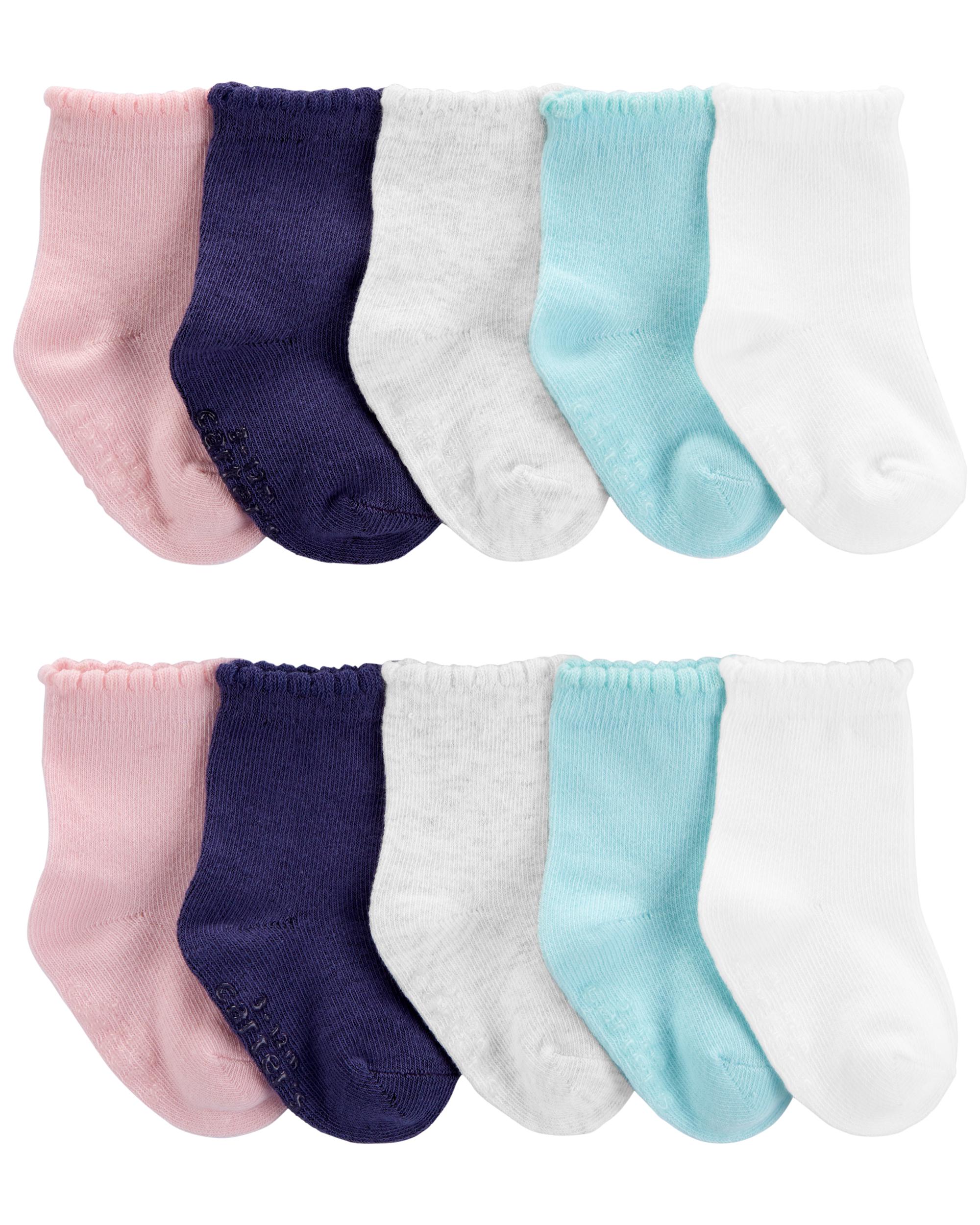 Multi Toddler 10Pack Crew Socks
