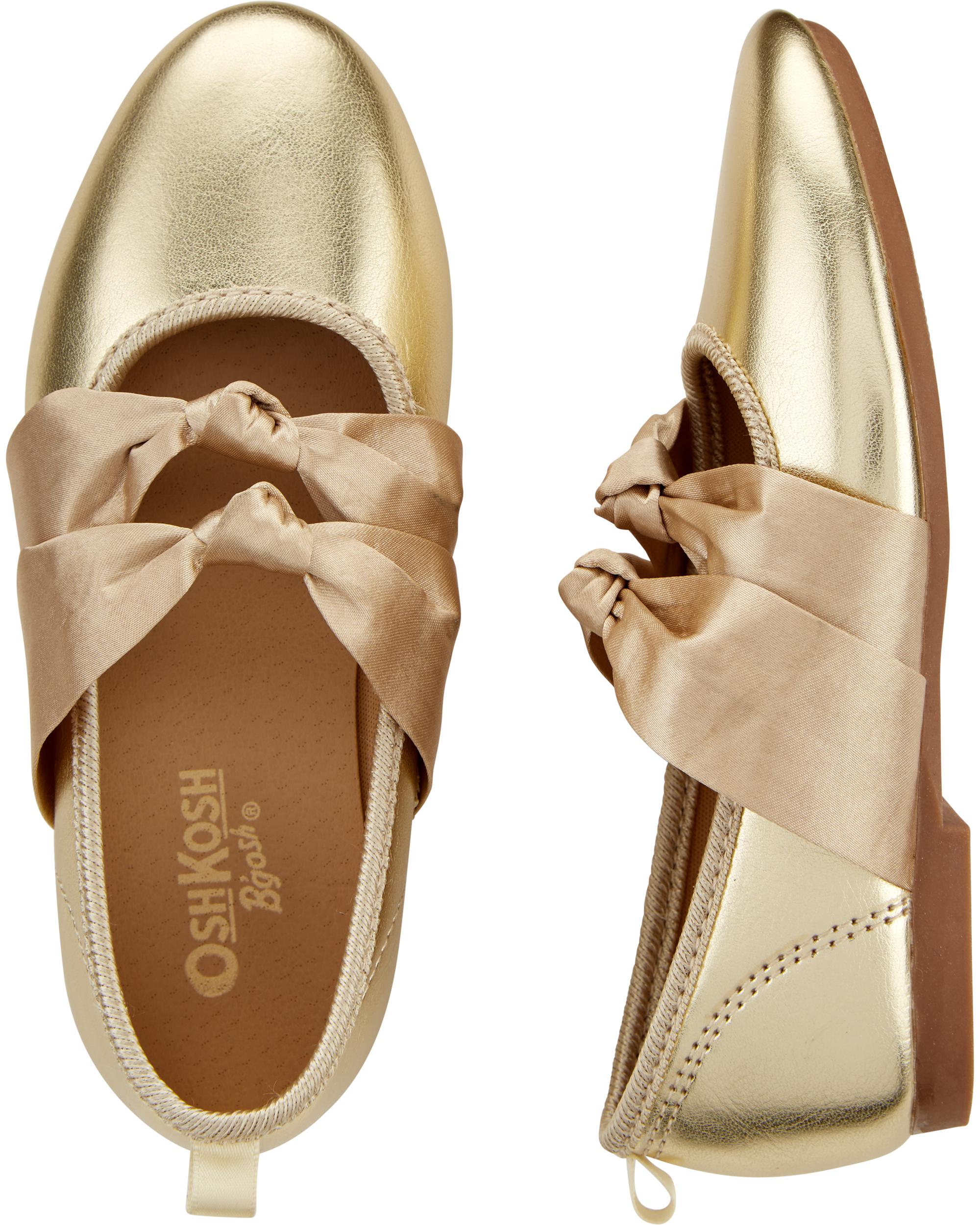 carter's gold flats