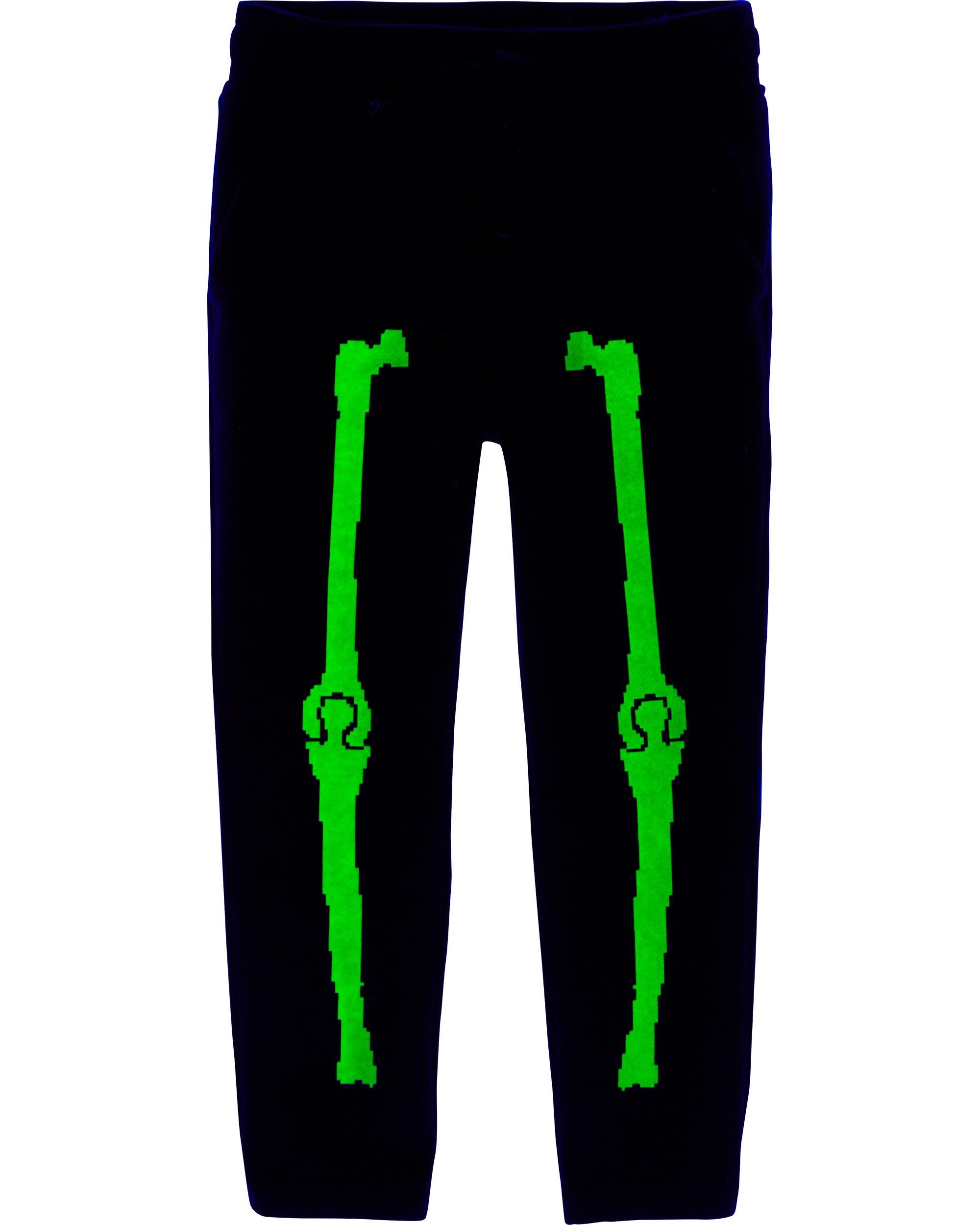 skeleton baggy pants