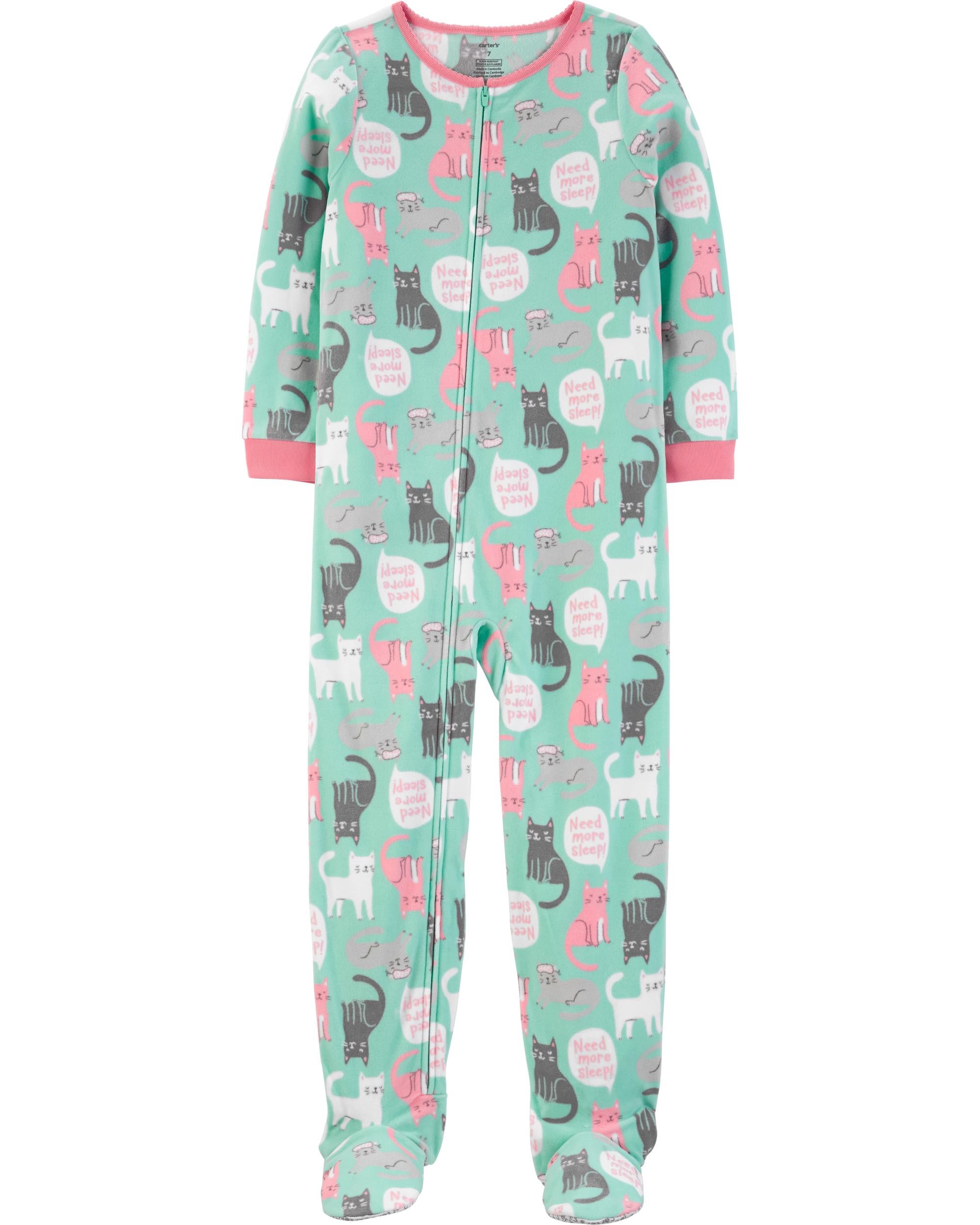 Carters Fleece One Piece Pajama