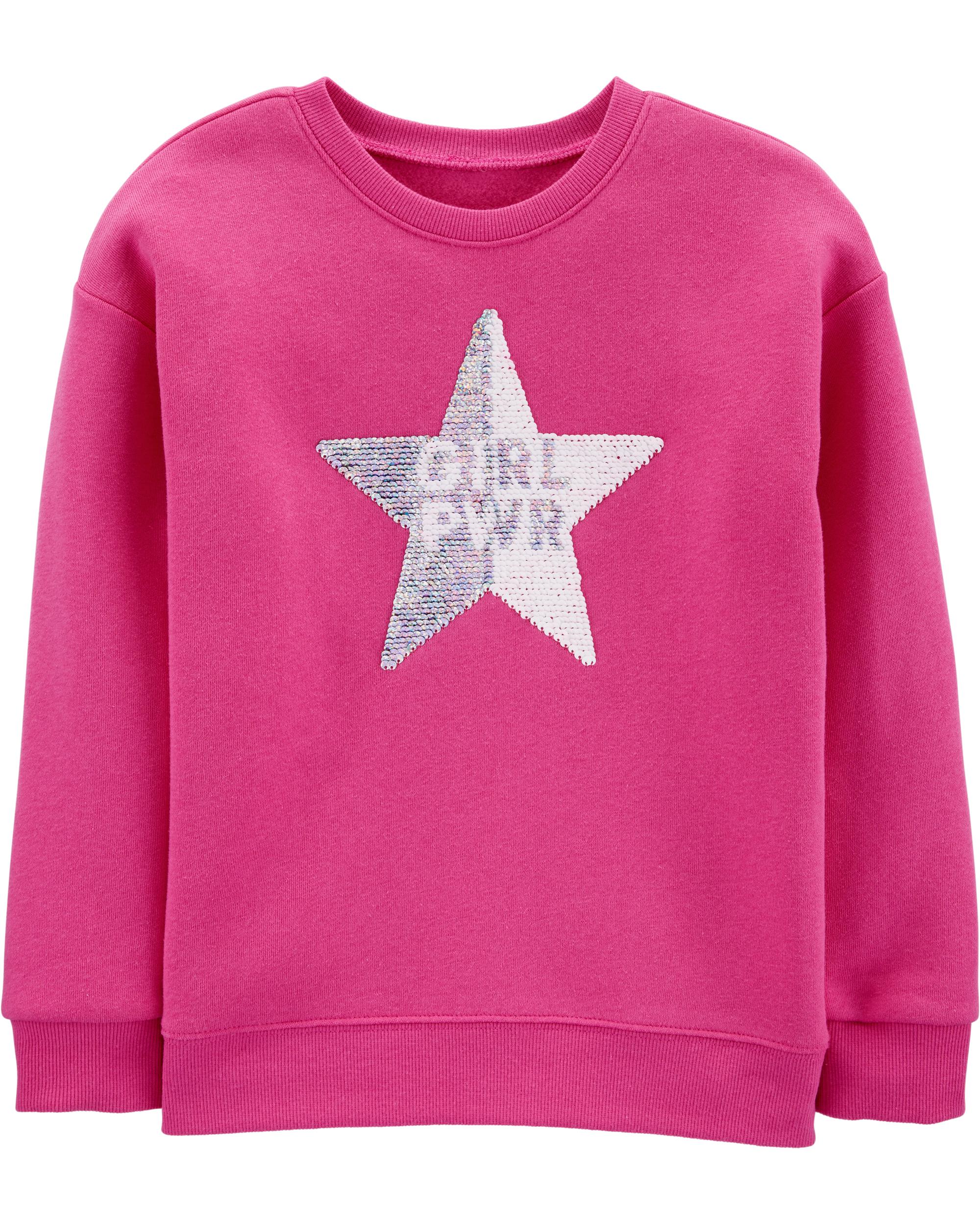 carters flip sequin shirt