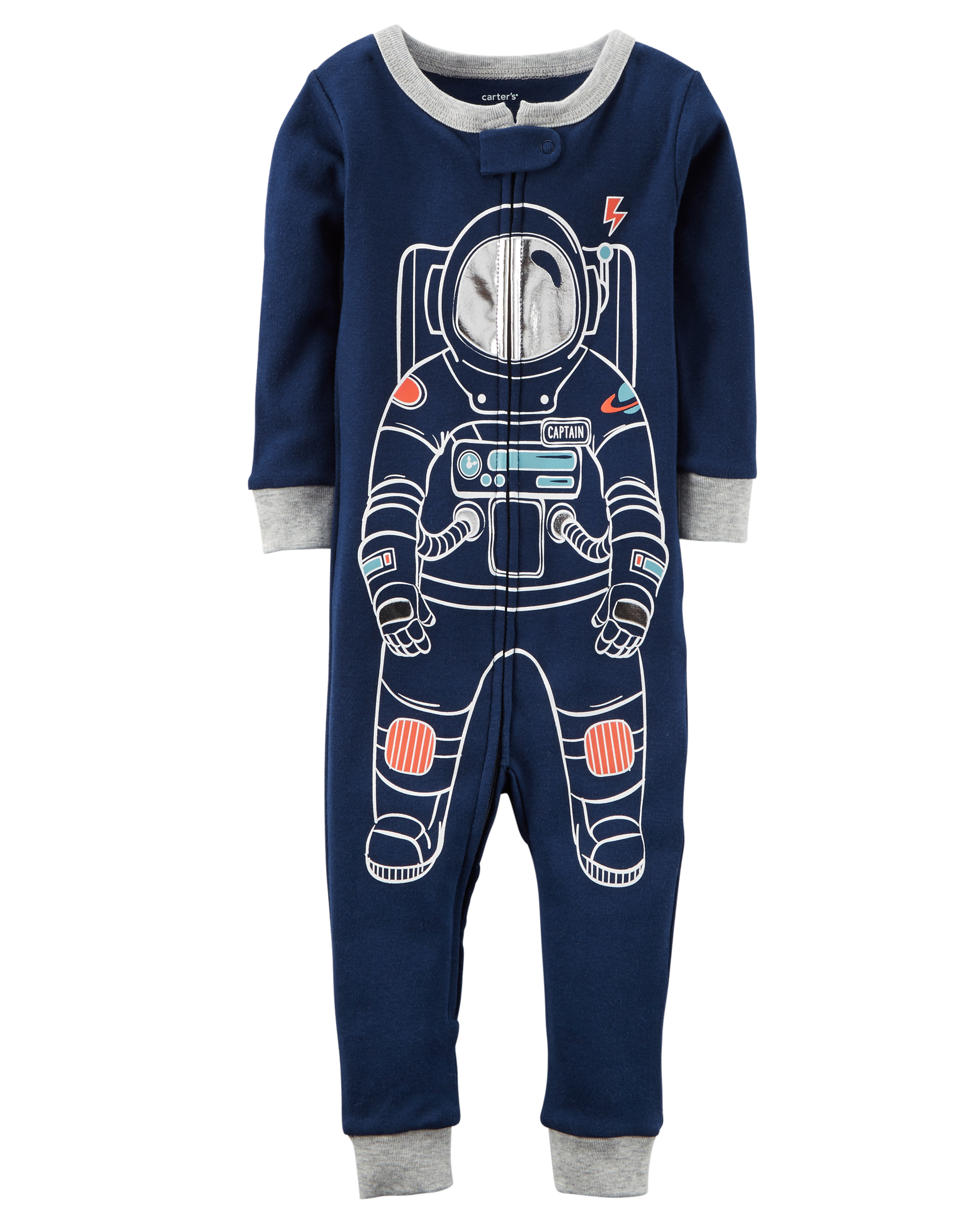 Carters Baby Boys 4 Piece Snug Fit Cotton Pajamas Astronaut