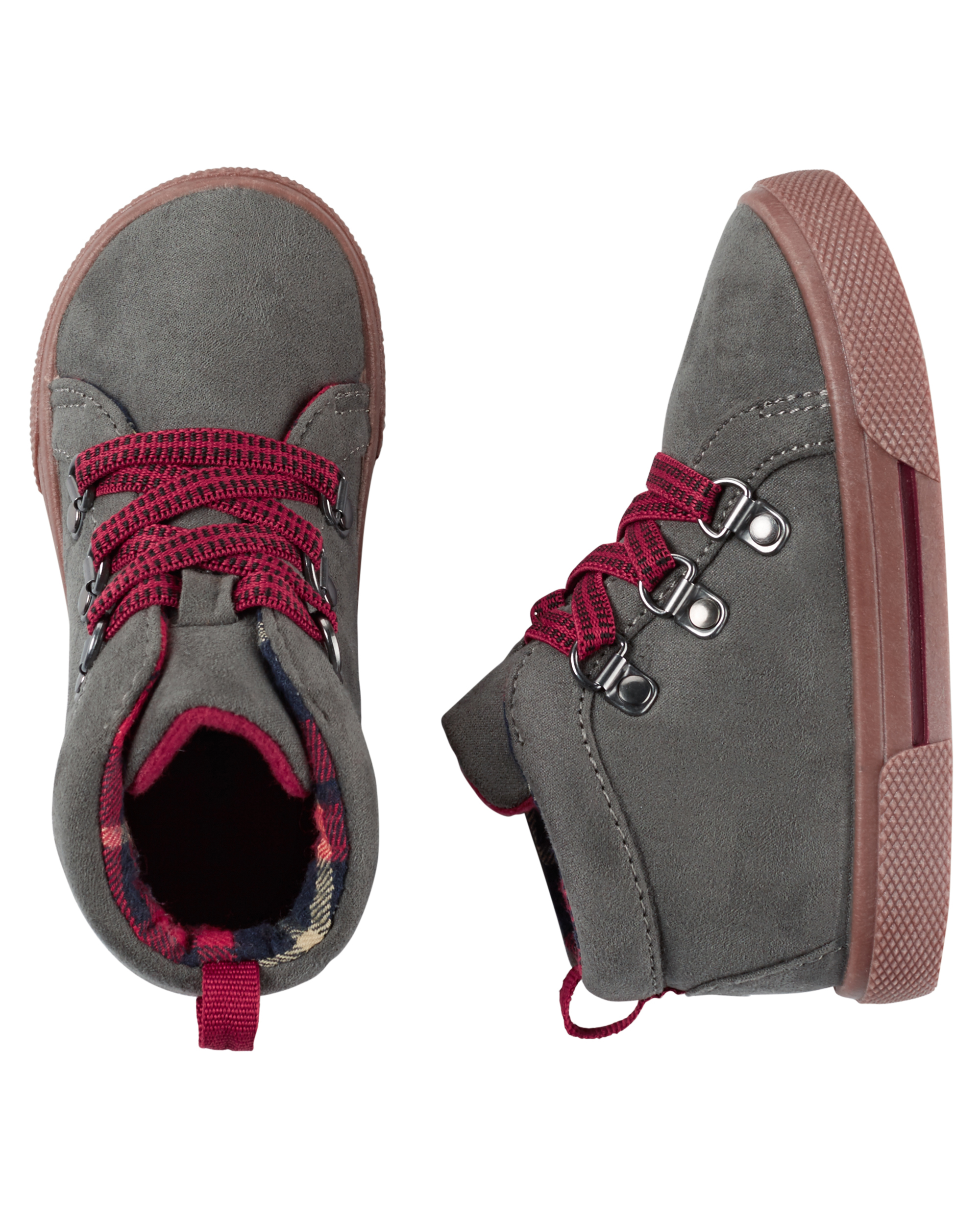 carter high top leather sneaker