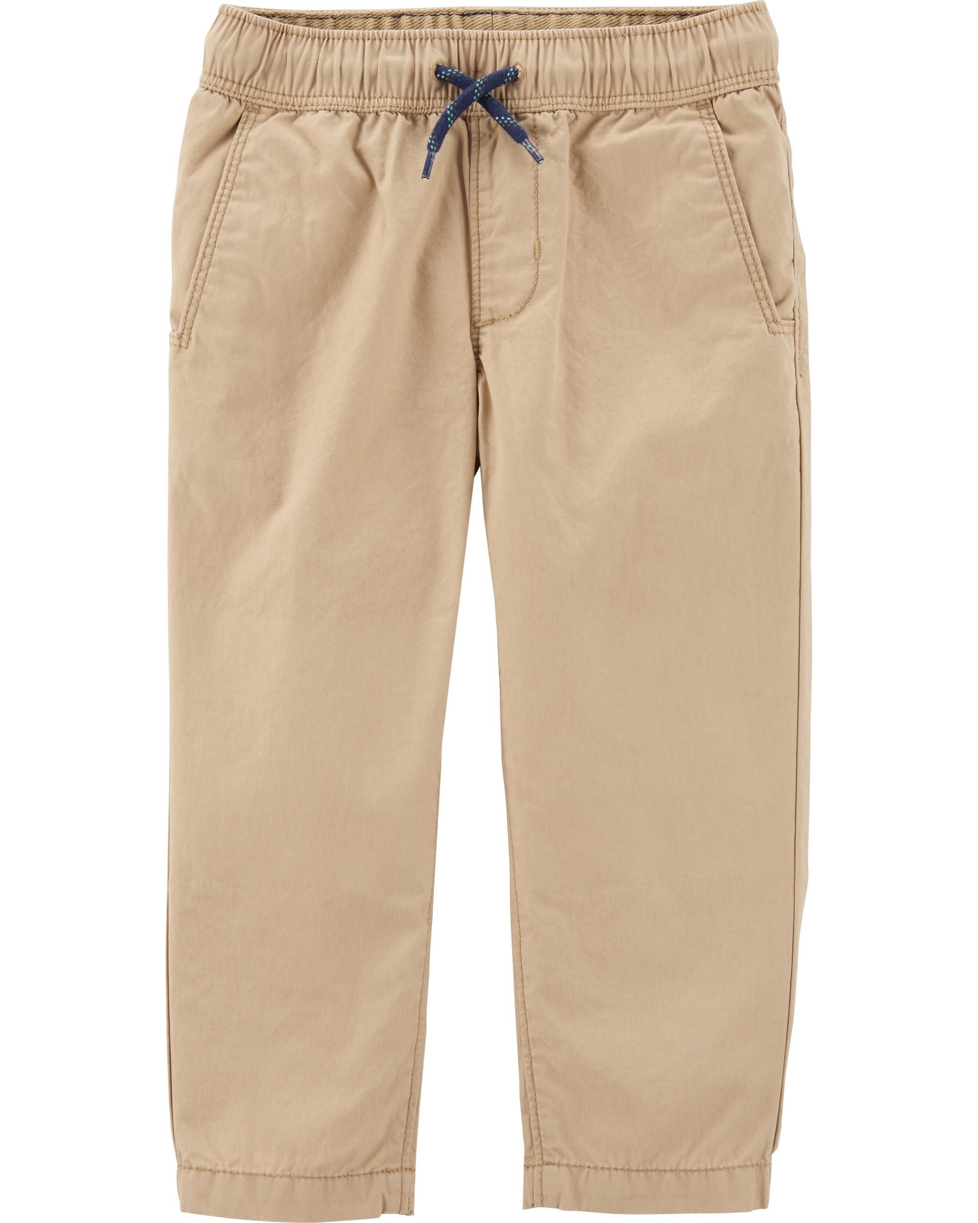 carters pull on denim pants