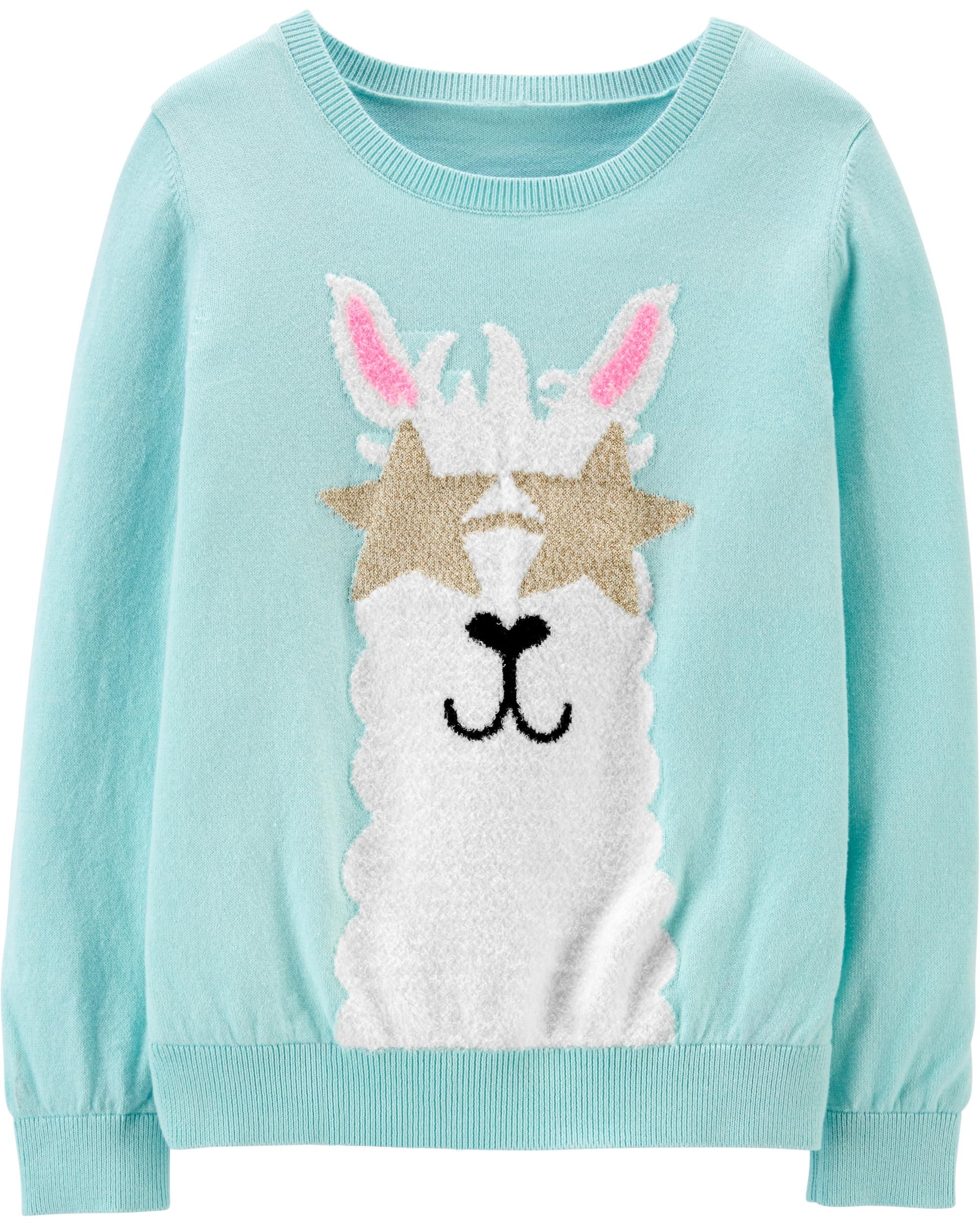 Starry Llama Sweater | carters.com