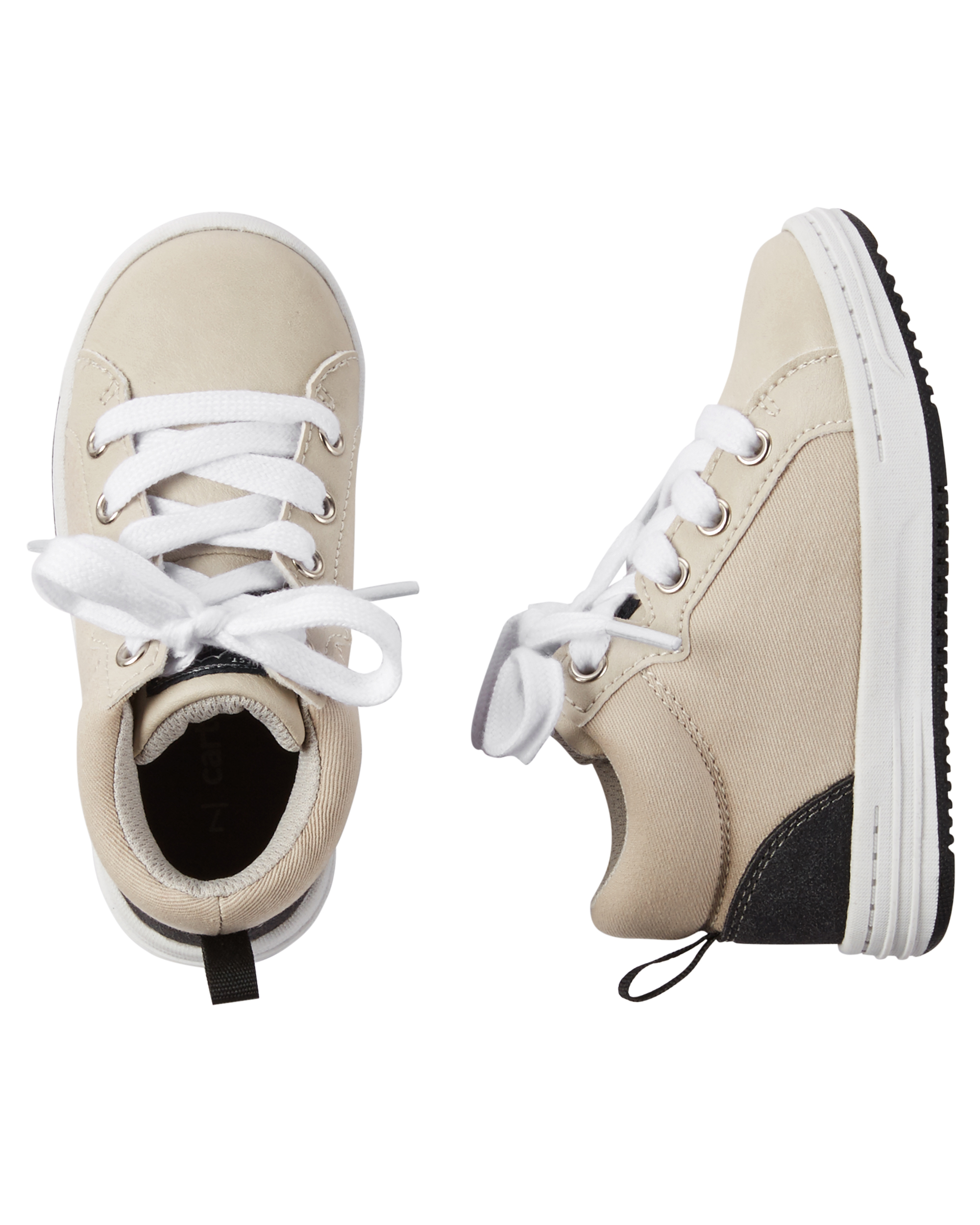 carter high top leather sneaker