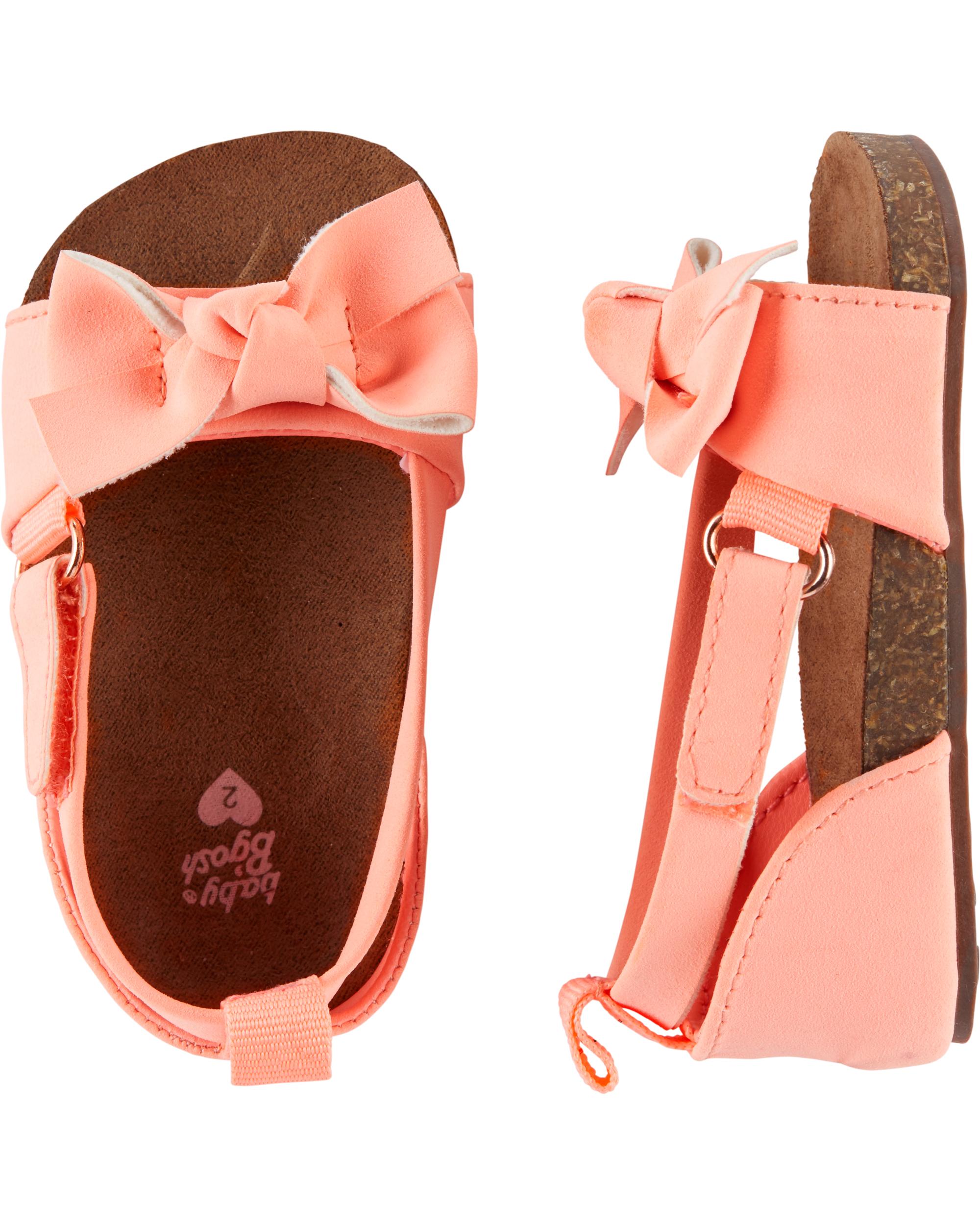 oshkosh rainbow jelly sandals