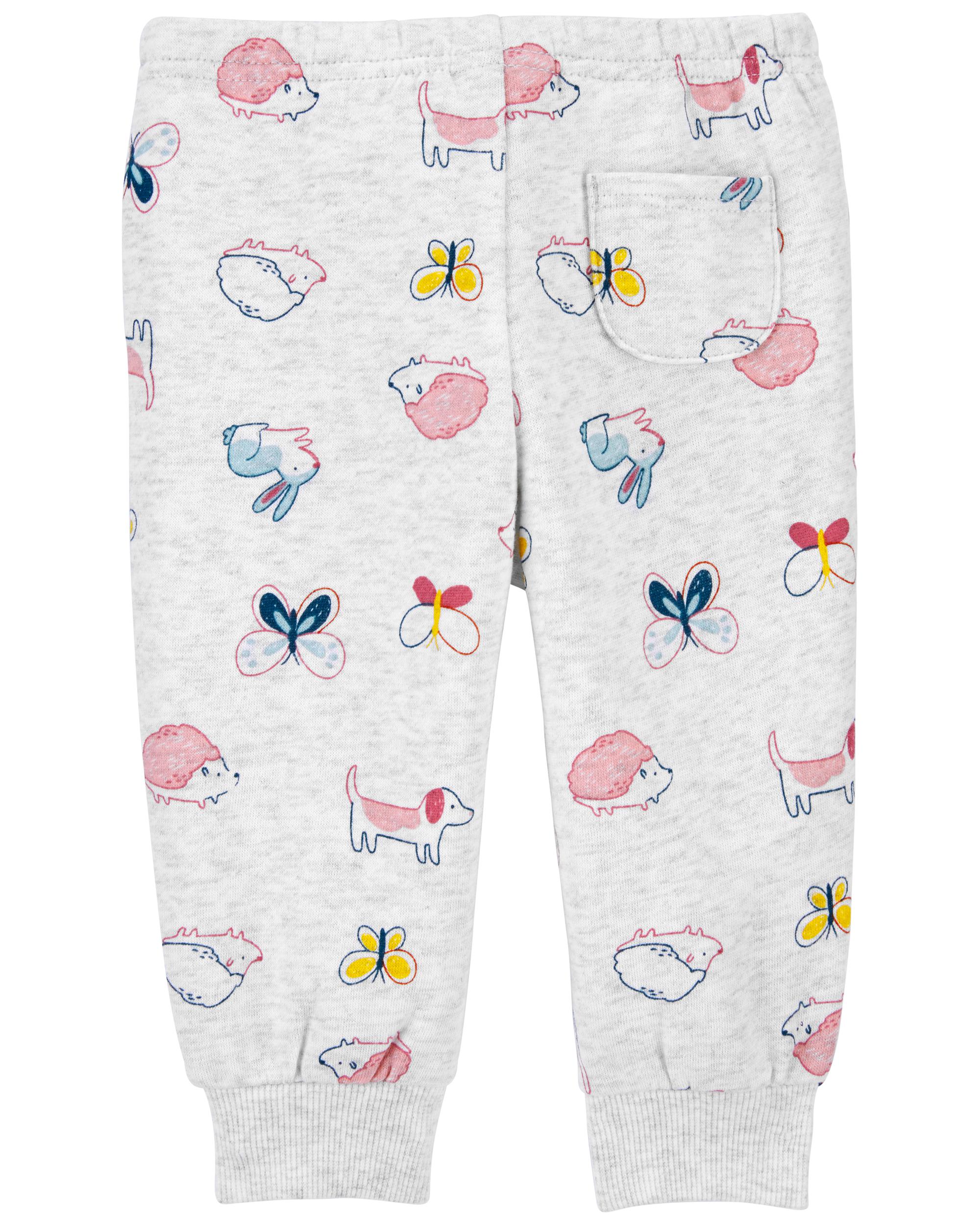 carters pull on denim pants