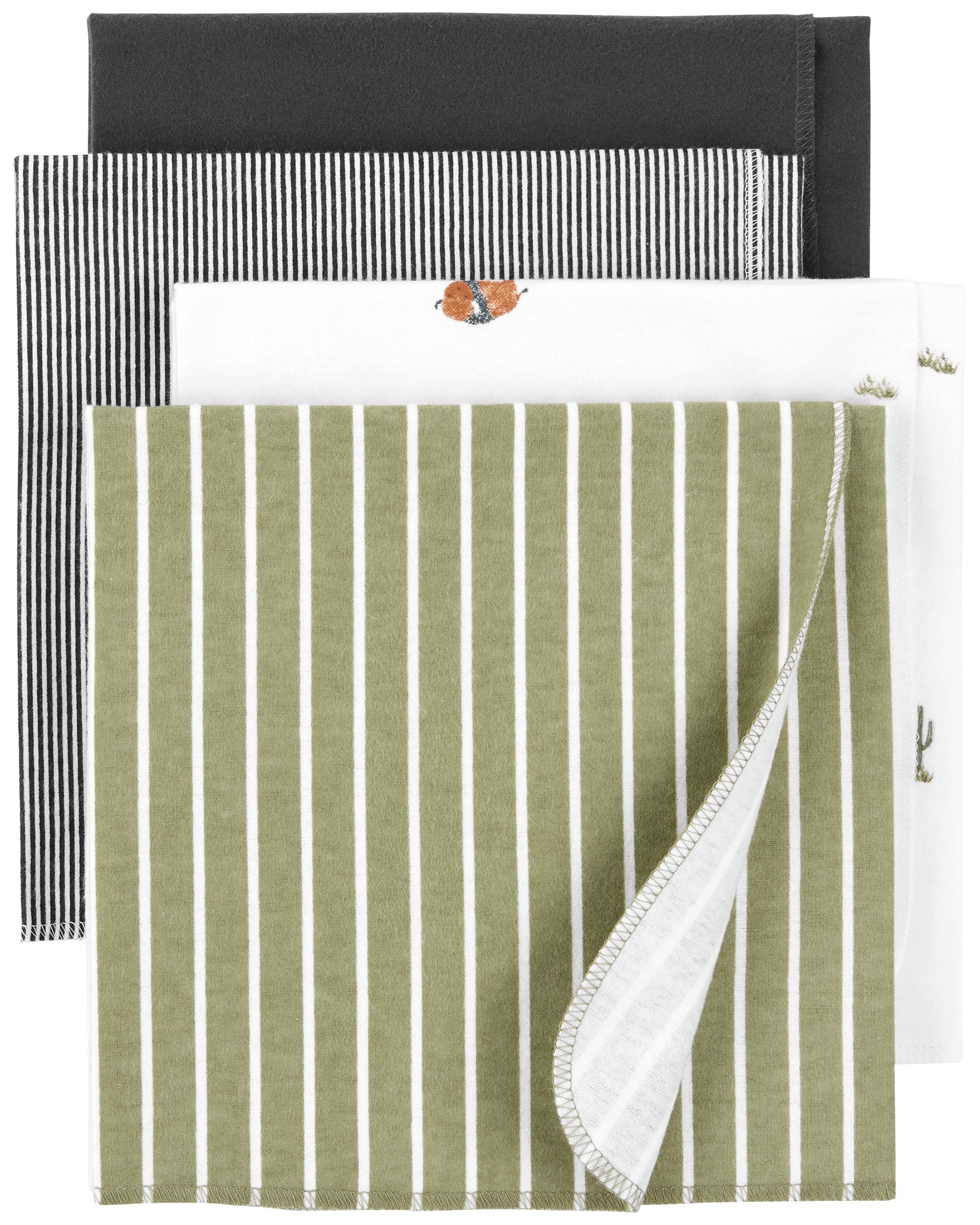 Multi Baby 4Pack Receiving Blankets