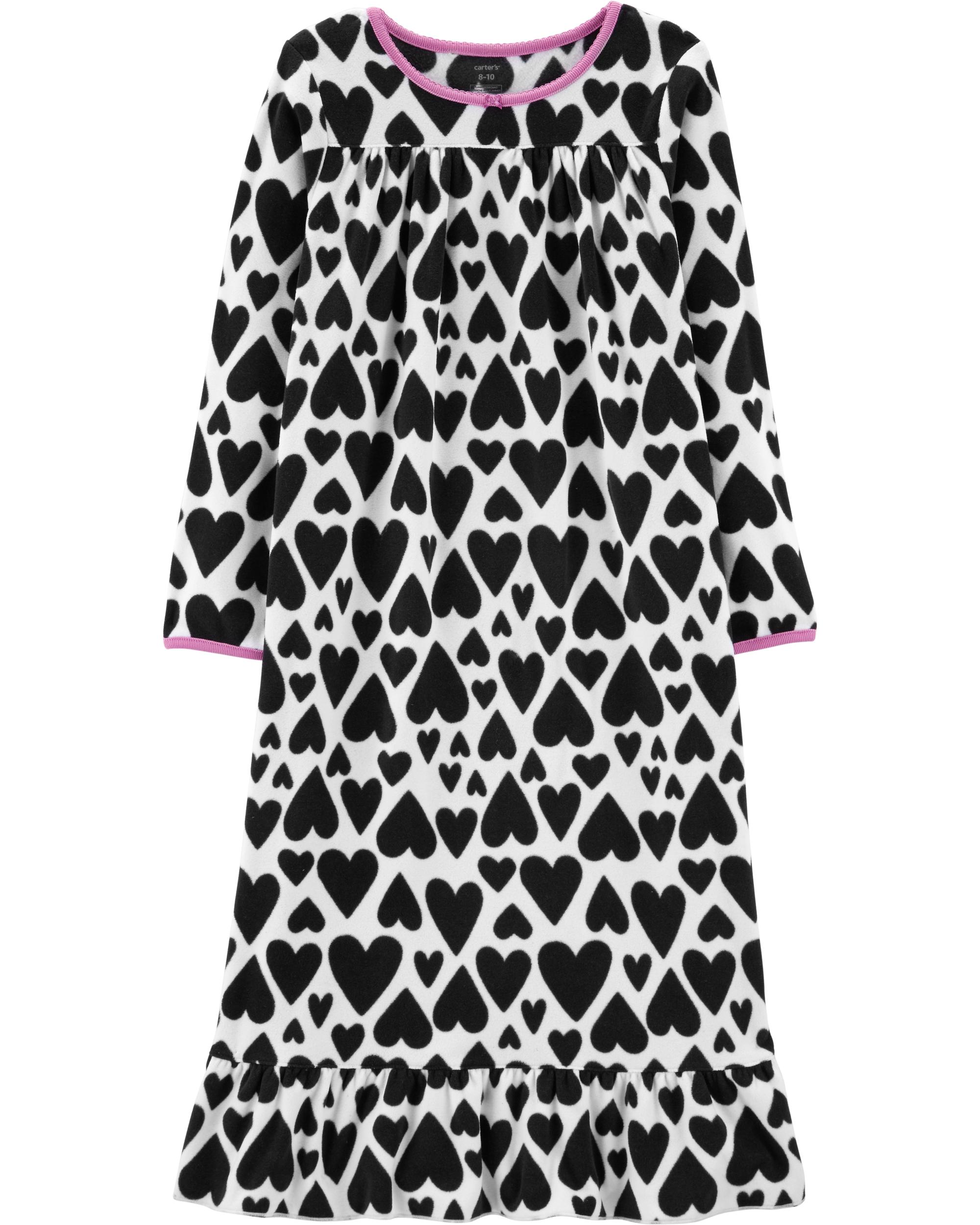 carters fleece gown