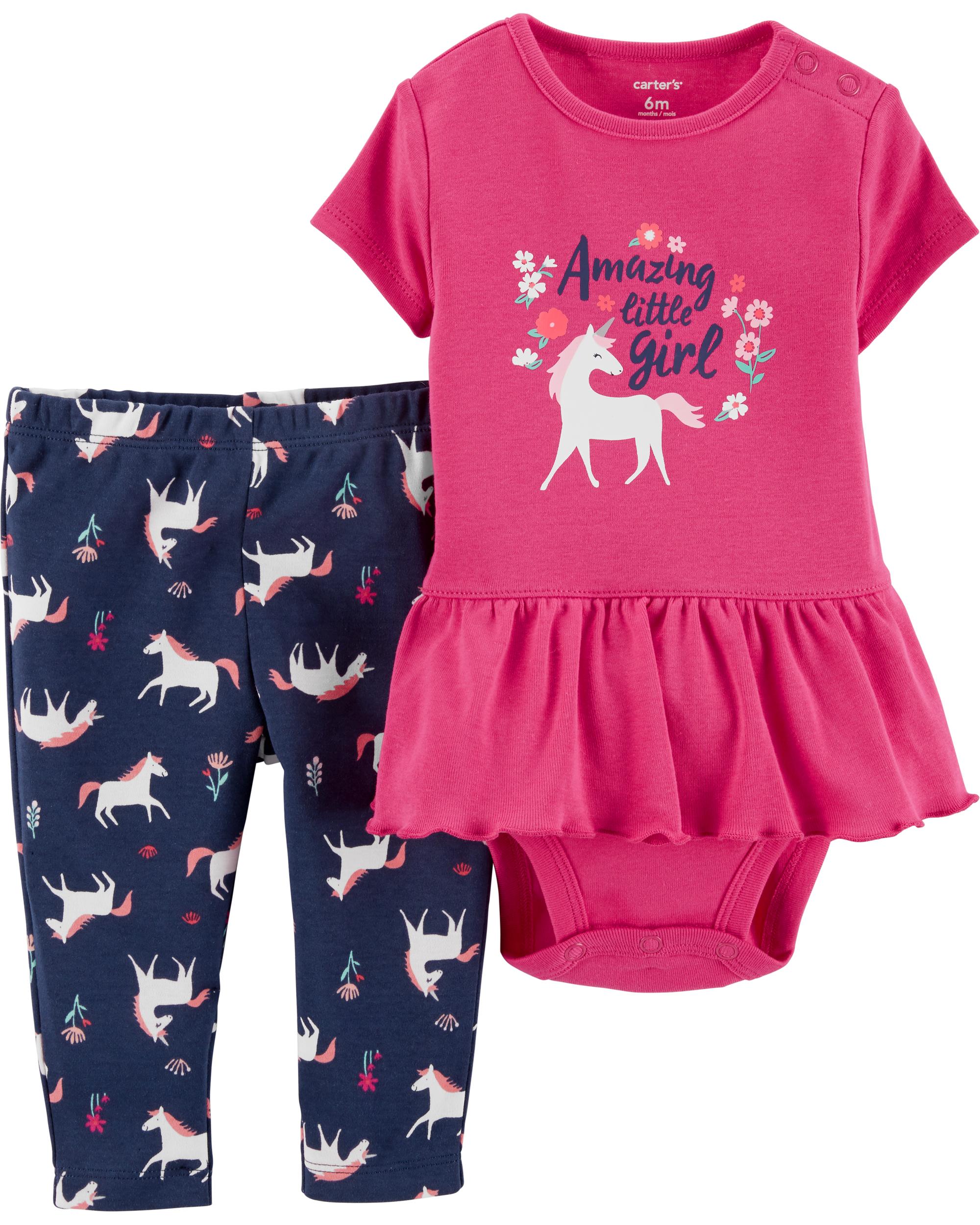 carter's unicorn onesie