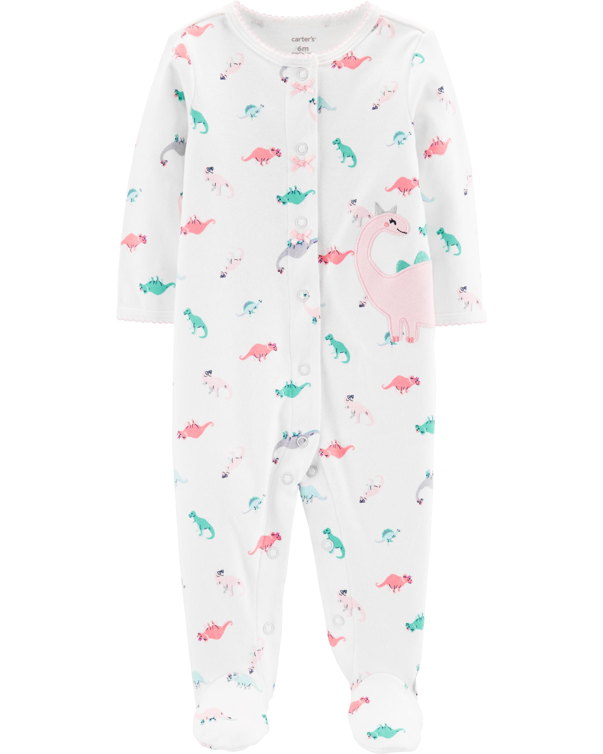 Dinosaur SnapUp Cotton Sleep & Play