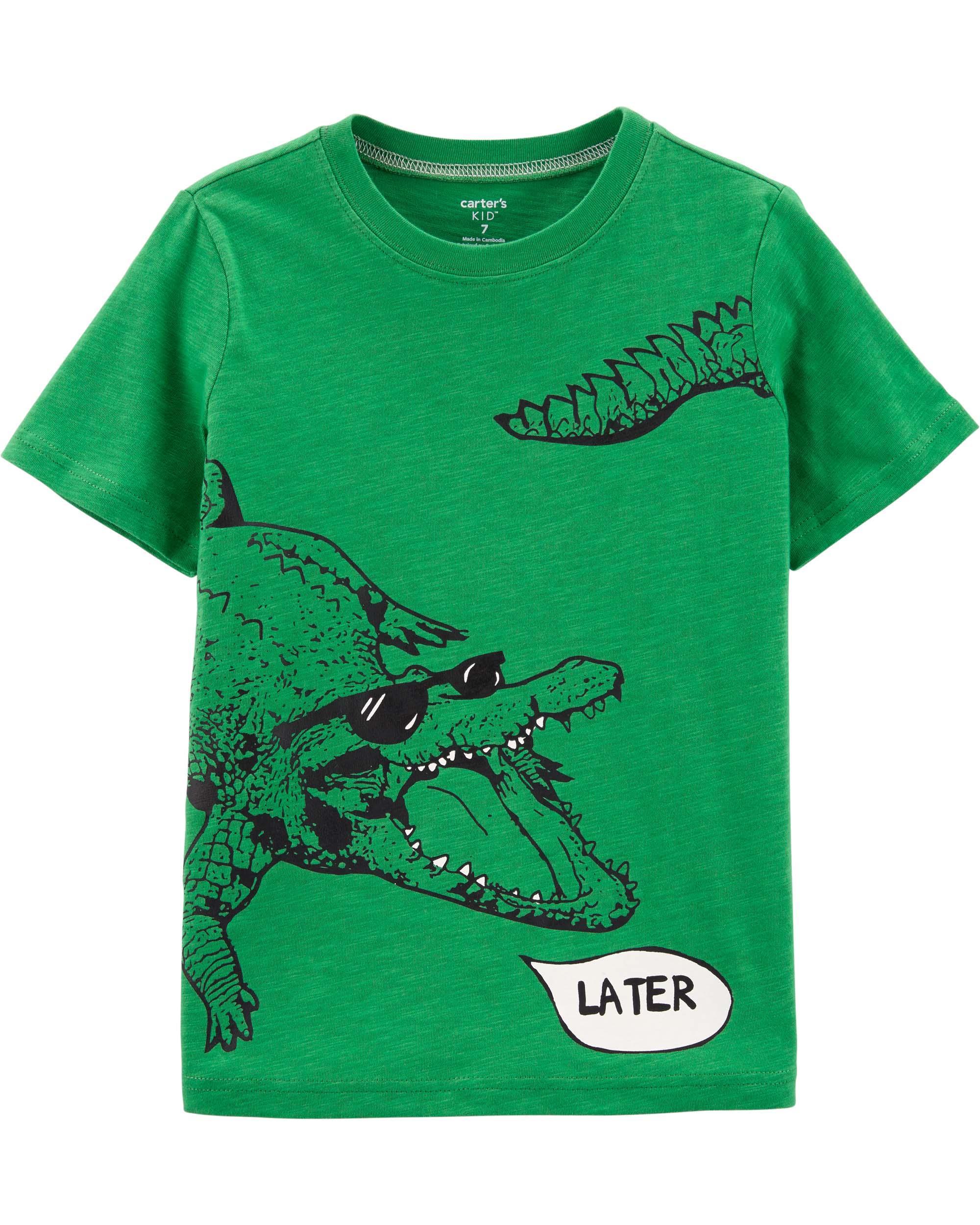 gator jersey dress