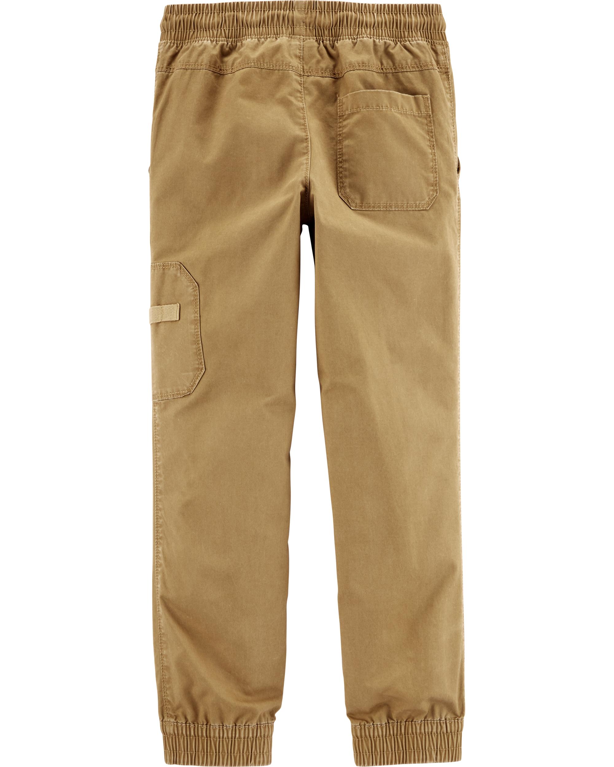 carters pull on denim pants