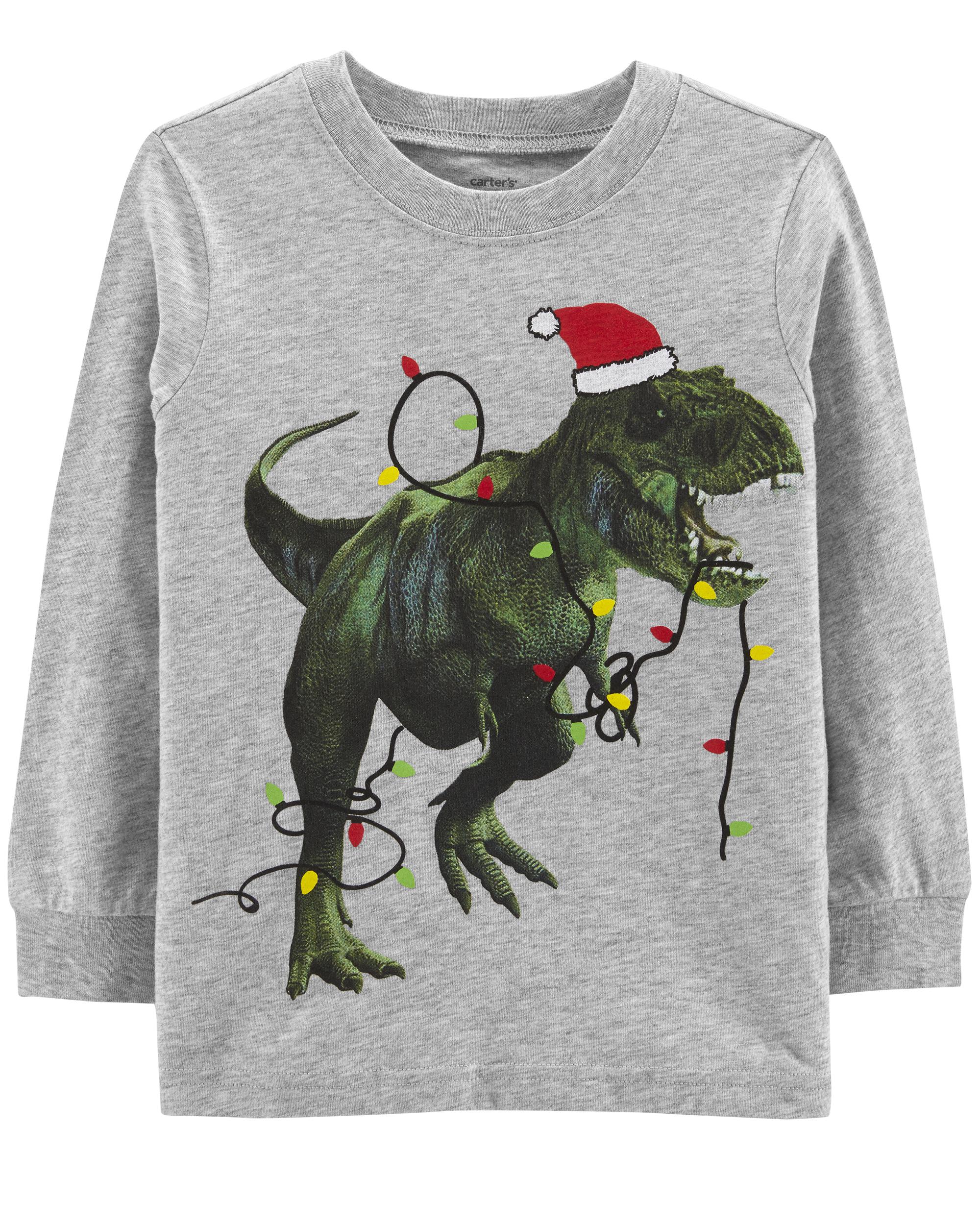Christmas T Rex Jersey Tee Carters Com