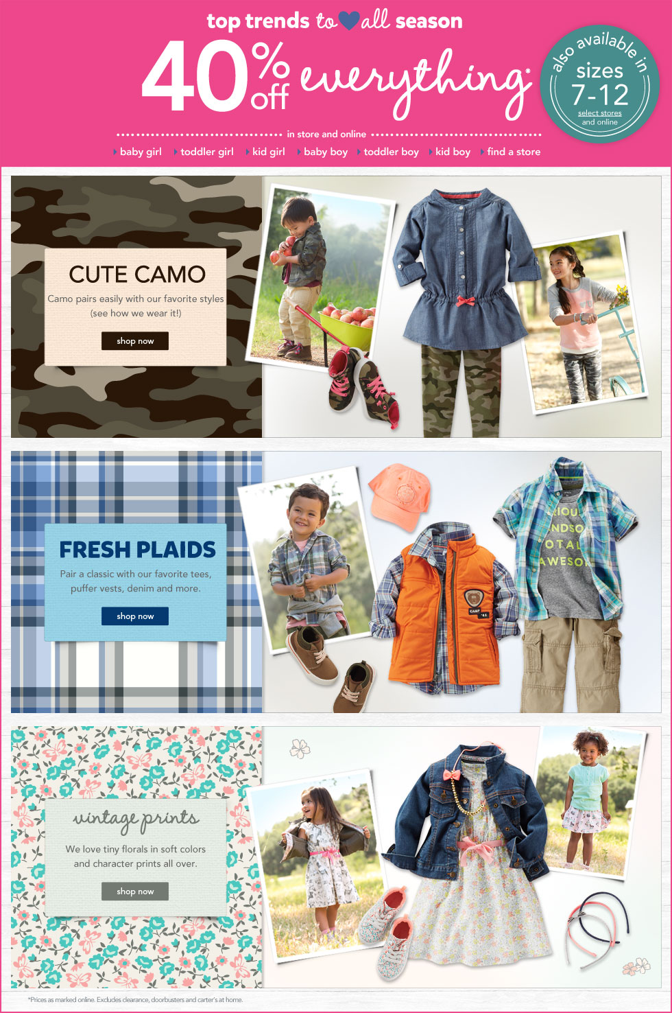 40% off everything
